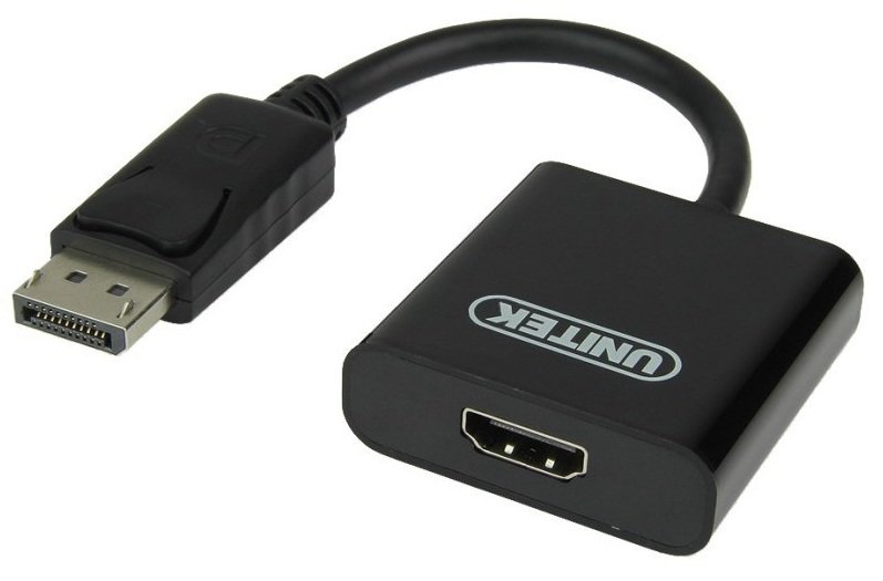 UNITEK Adapter DisplayPort HDMI niskie ceny i opinie w Media Expert