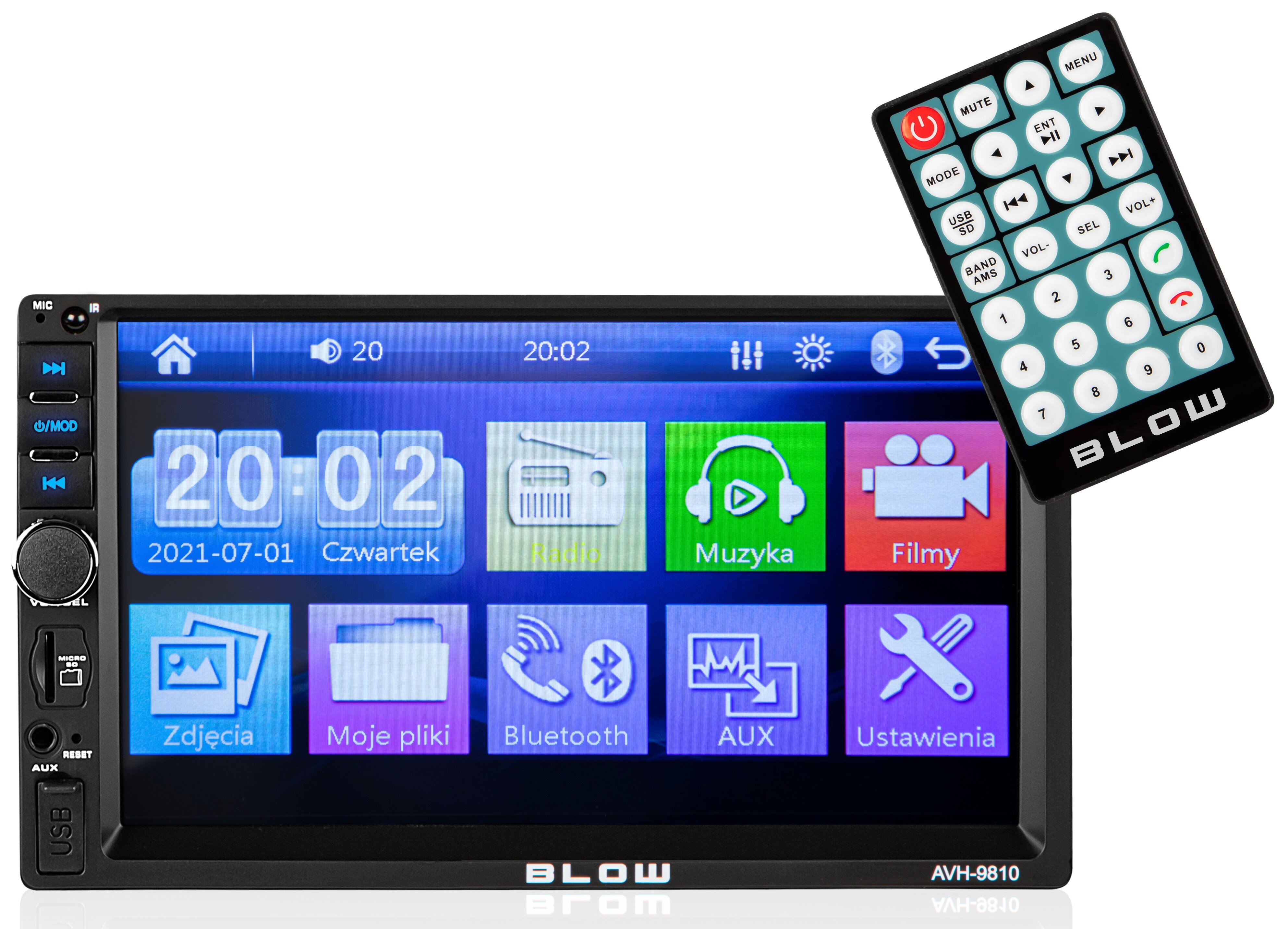 BLOW AVH-9810 Radio samochodowe - niskie ceny i opinie w Media Expert