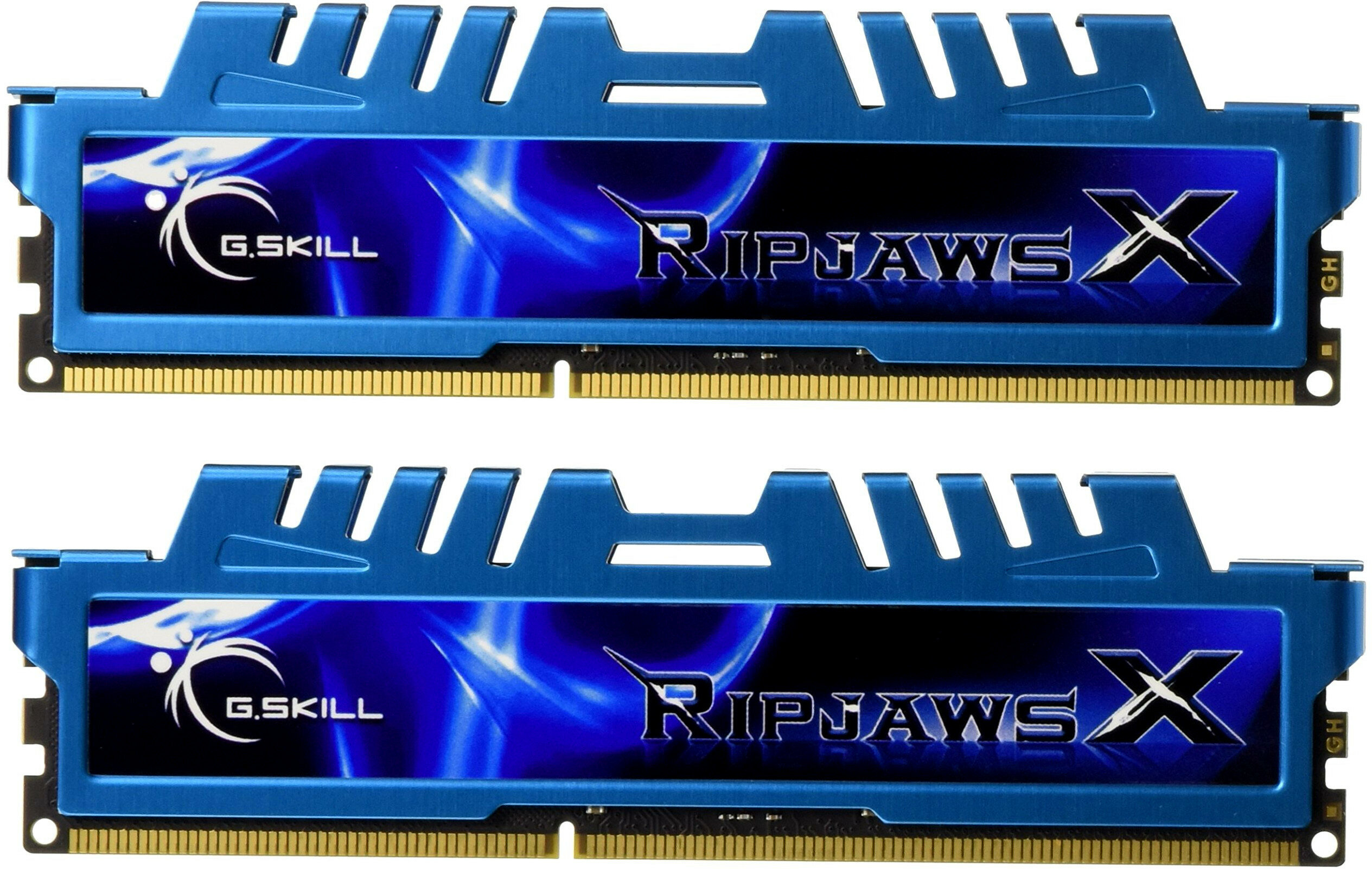 G.Skill Ripjaws-X - DDR3 - kit - 8 Go: 2 x 4 Go - DIMM 240 broches - 2400 MHz / PC3-19200 - CL11 - 1.65 V - mémoire sans tampon - non ECC | Rakuten