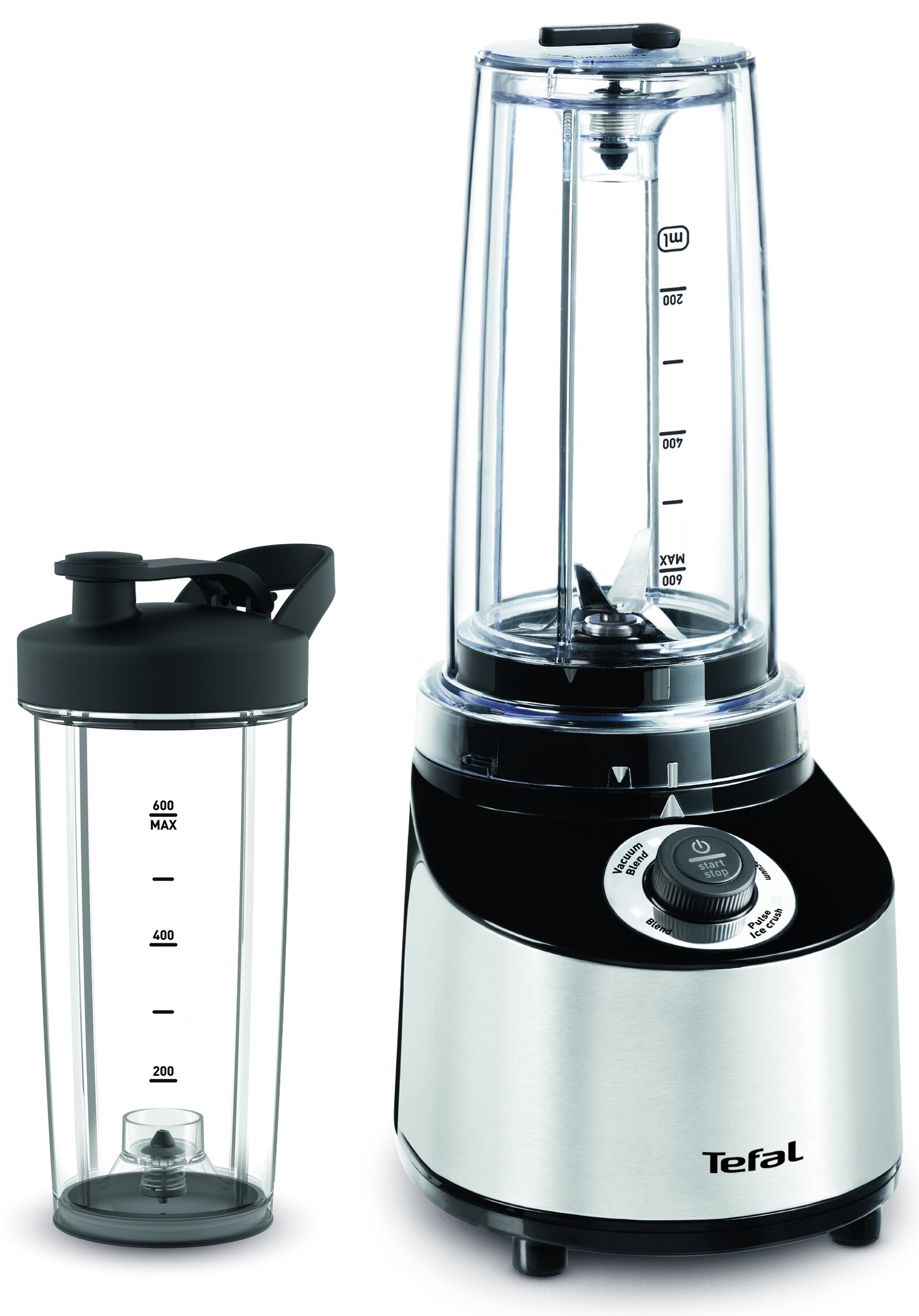 TEFAL BL181D31 (próżniowy)+2 bidony Blender kielichowy niskie ceny i