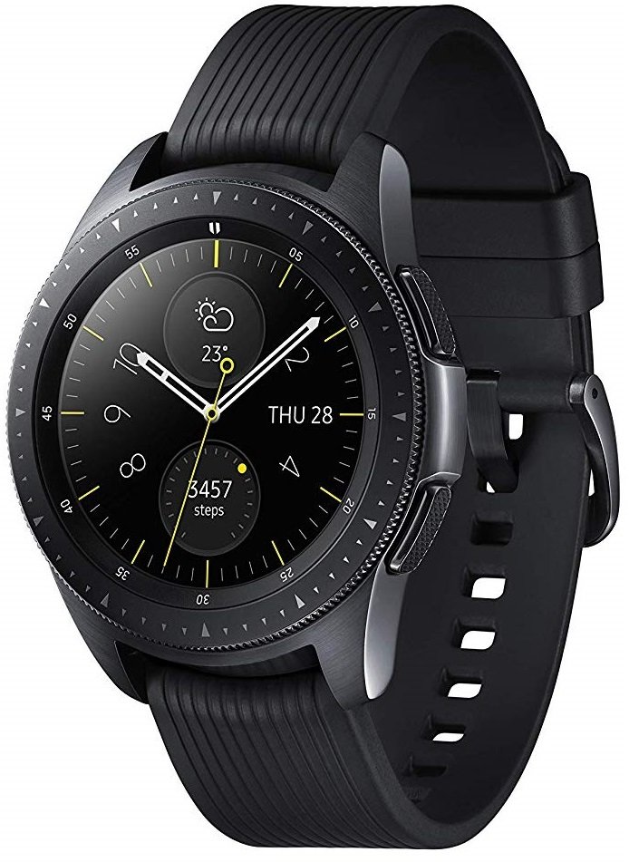 SAMSUNG Galaxy Watch 42mm Czarny Smartwatch ceny i opinie w Media Expert