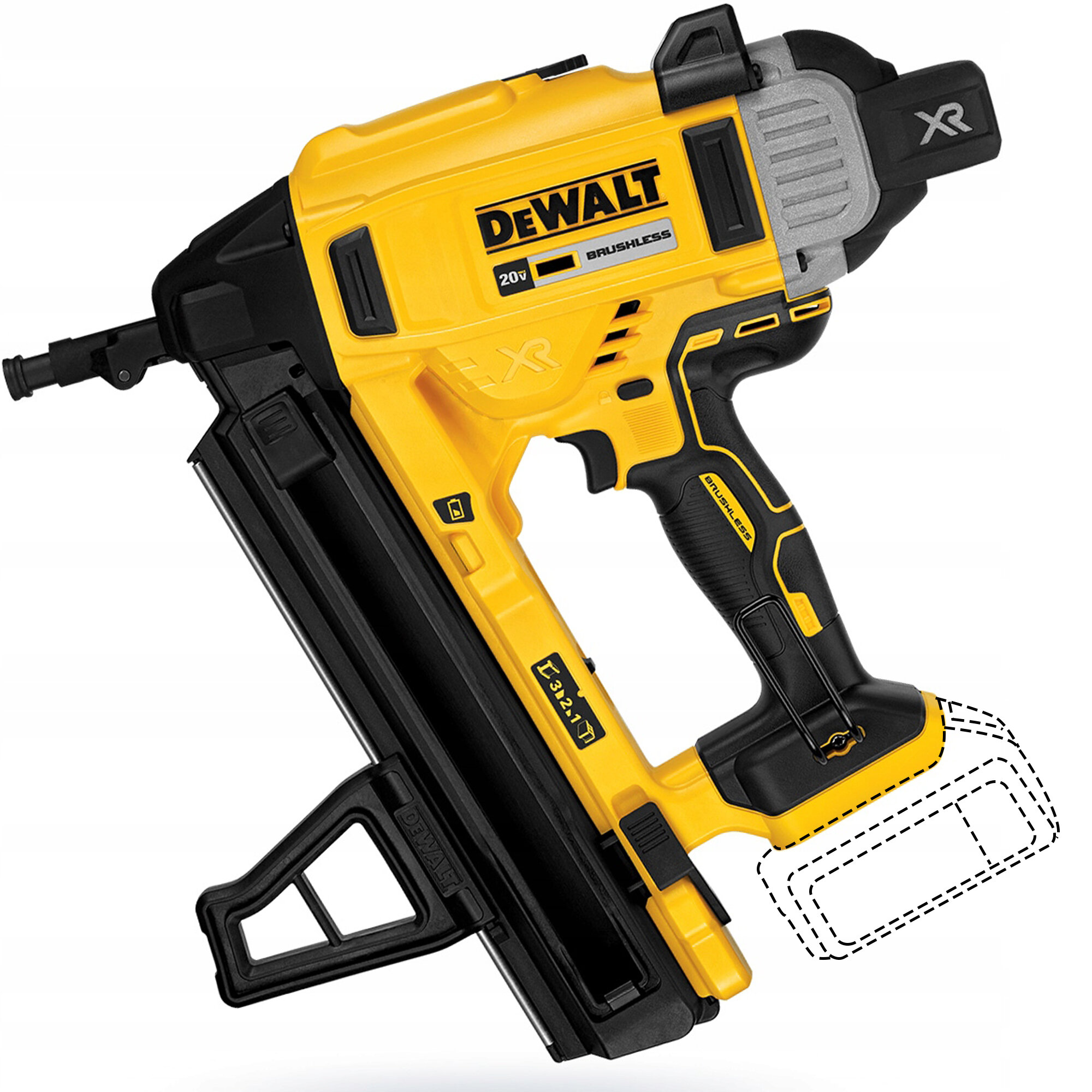 DEWALT DCN890N Gwoździarka akumulatorowa - niskie ceny i opinie w Media ...