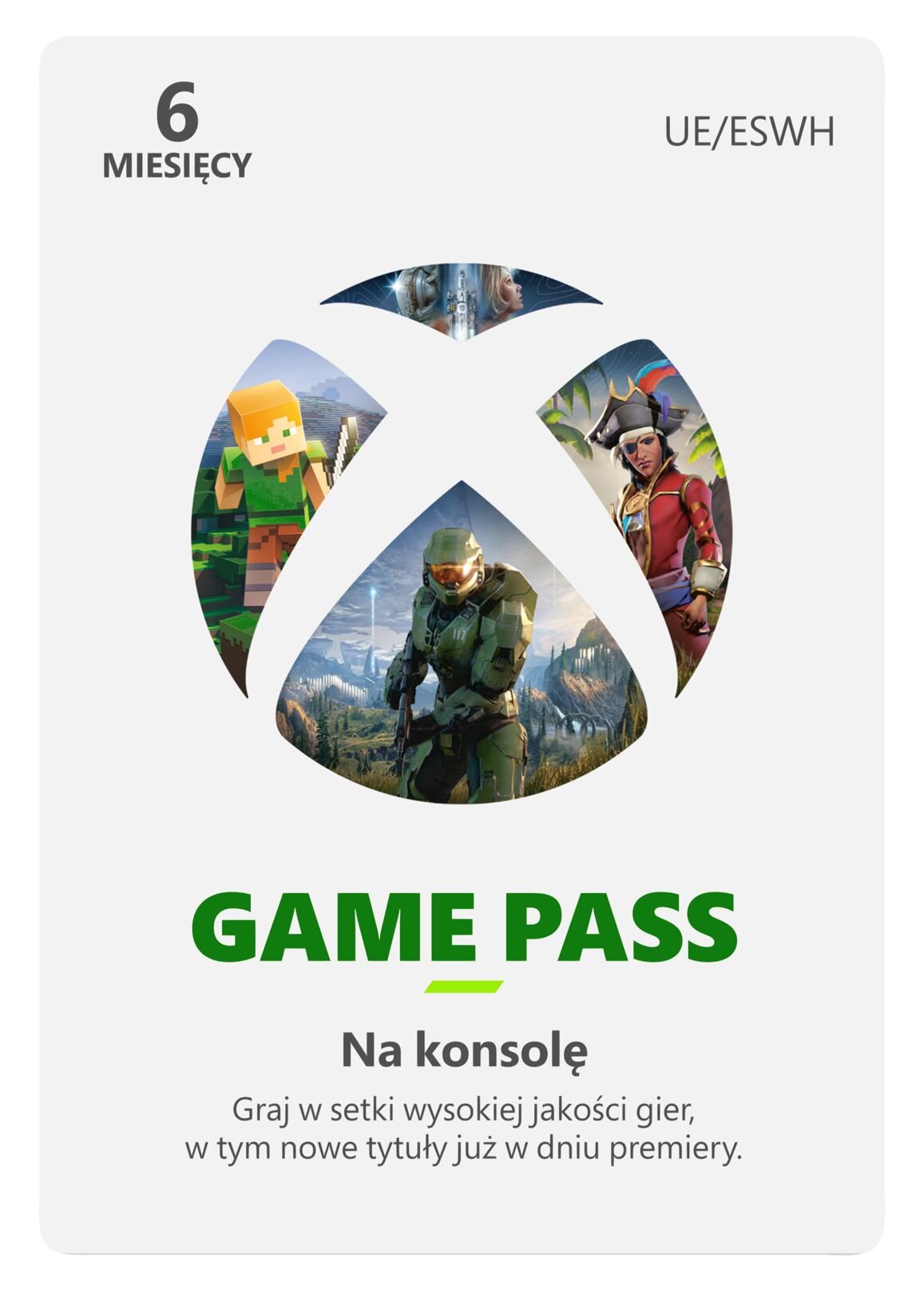 Xbox Game Pass Ultimate Month Sub Card, Interactive