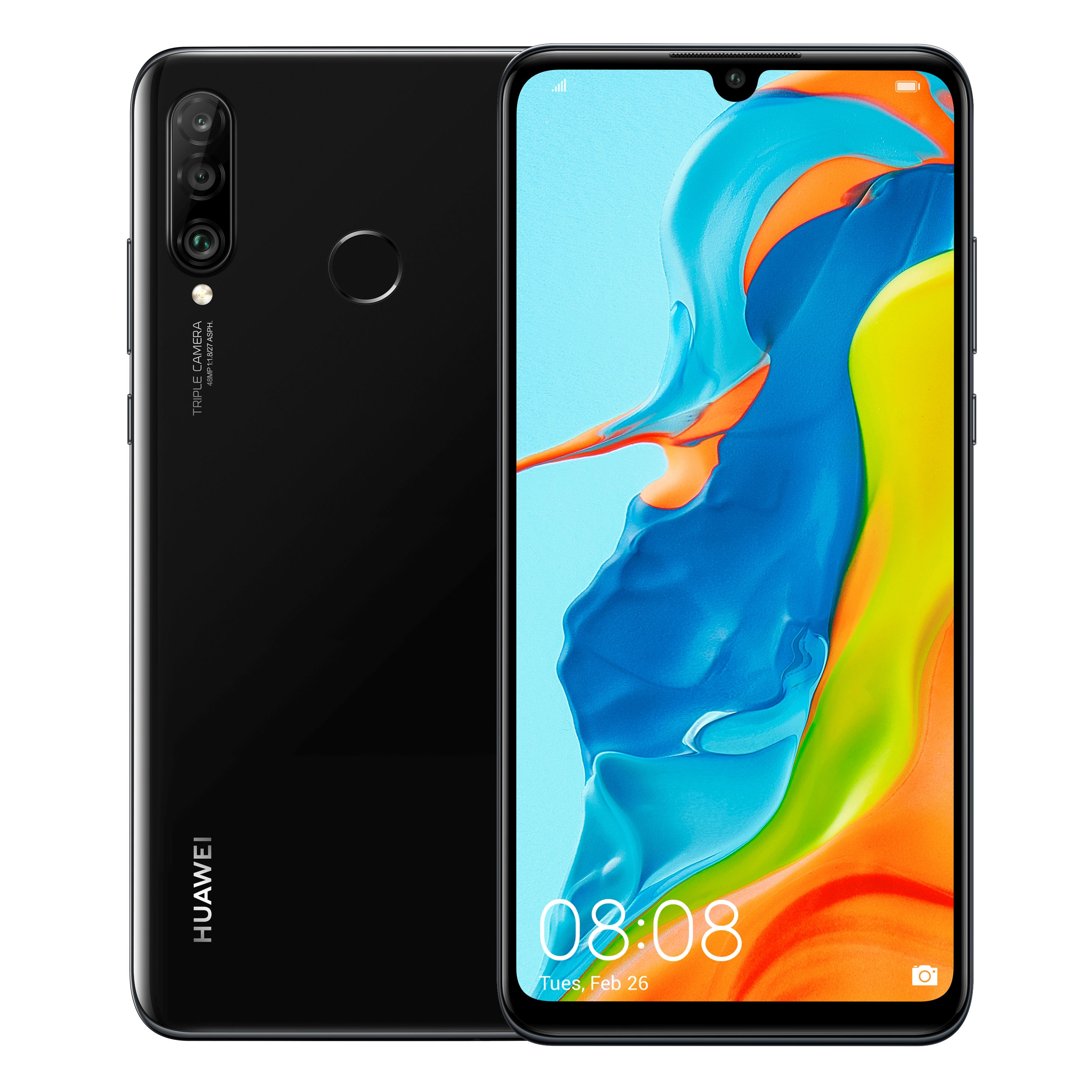 HUAWEI P30 Lite 4/128GB Czarny Smartfon - ceny i opinie w Media Expert