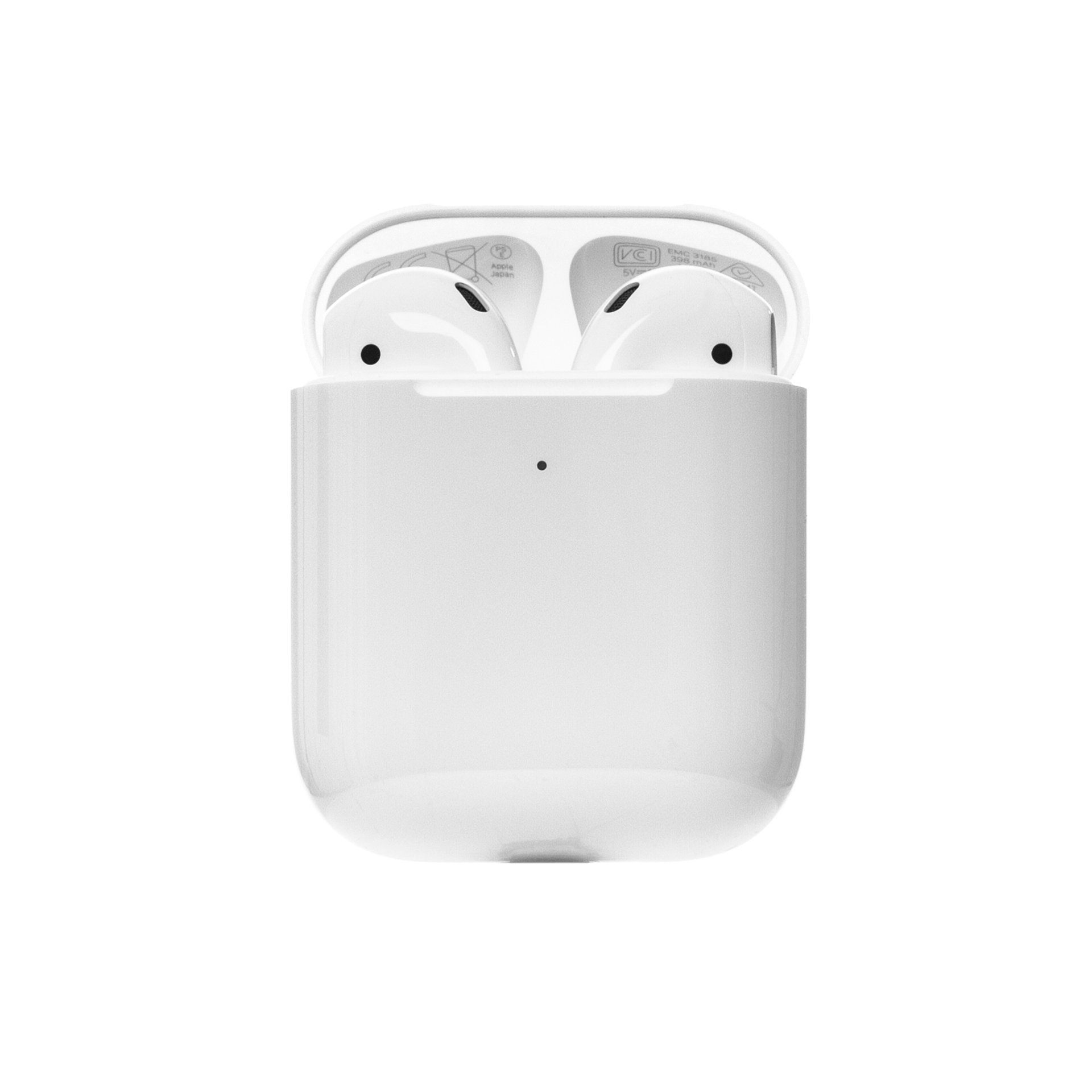 APPLE AirPods II z bezprzewodowym etui Biały Słuchawki douszne - niskie  ceny i opinie w Media Expert
