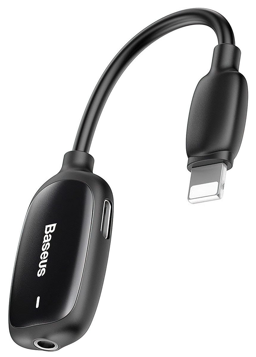 BASEUS L51 Adapter Lightning Lightning/Jack 3.5mm niskie ceny i