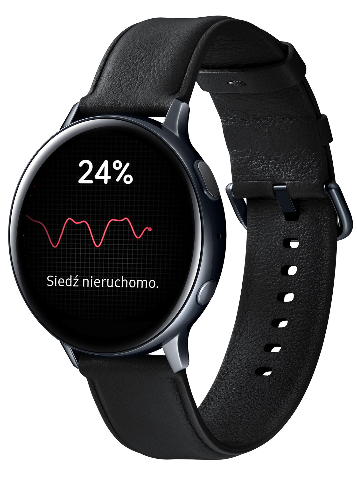 SAMSUNG Galaxy Watch Active 2 SMR820N 44mm Stal Nierdzewna Czarny