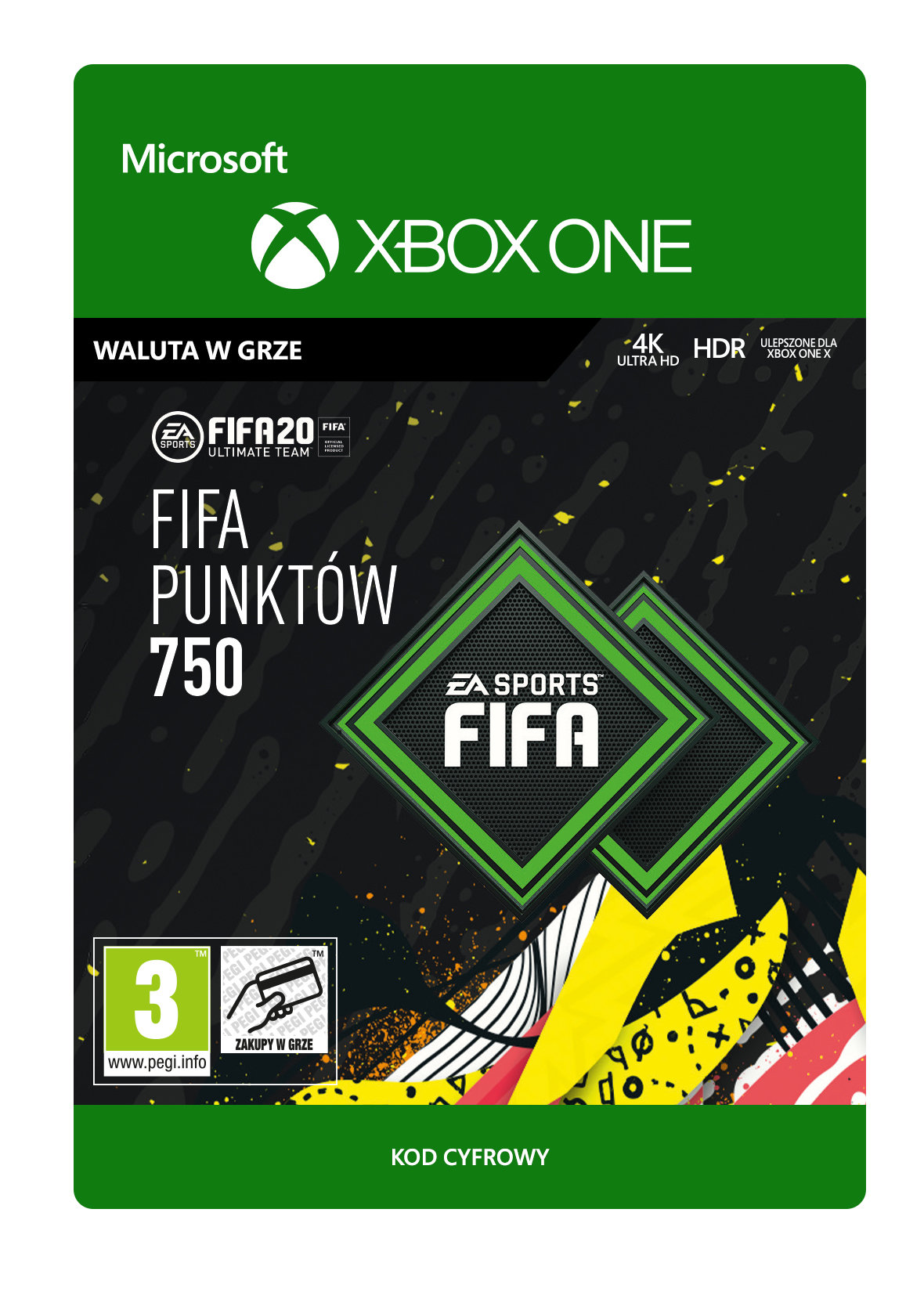 Kod Aktywacyjny Fifa Ultimate Team 750 Punktow Ceny I Opinie W Media Expert