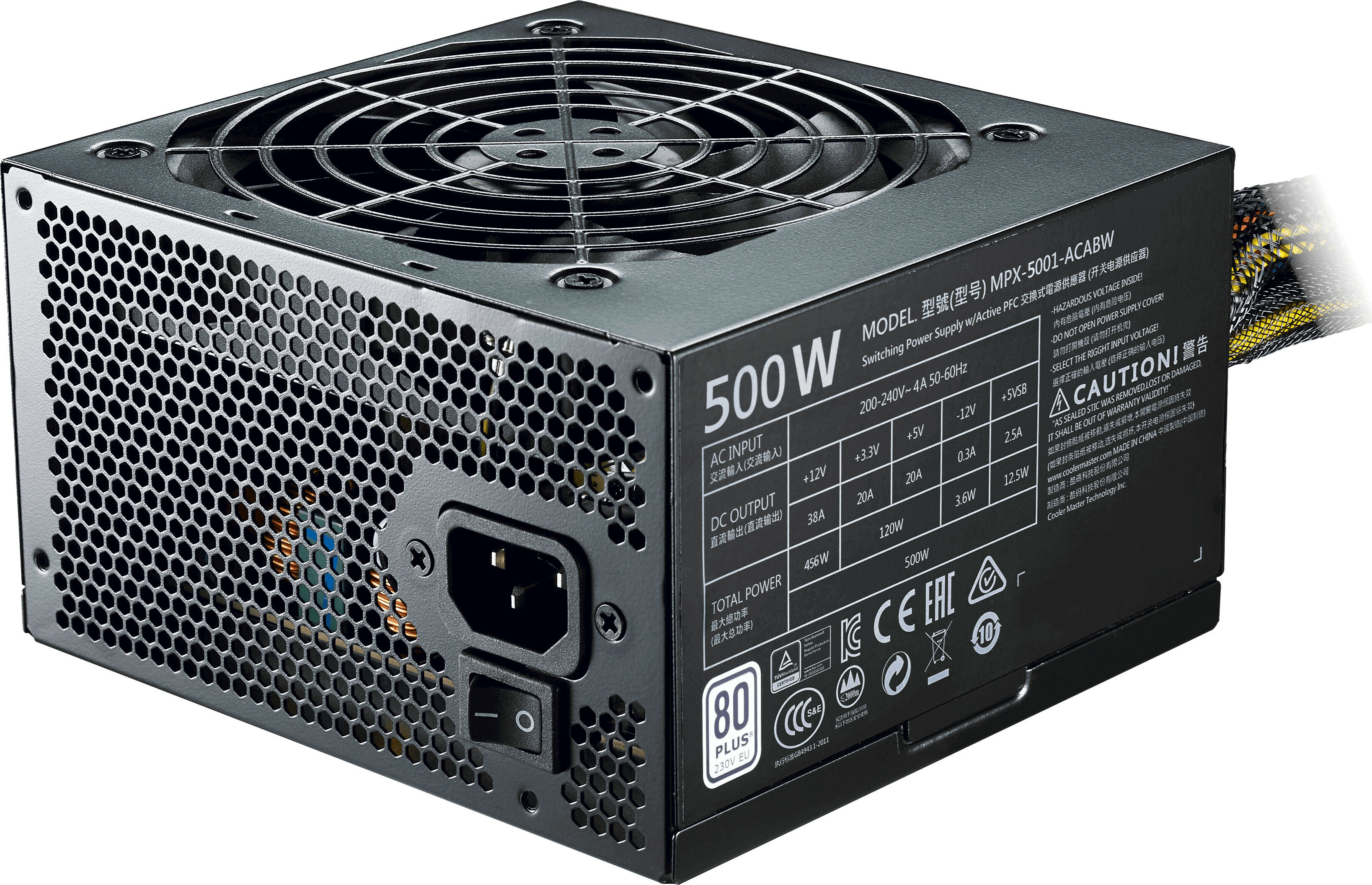 COOLER MASTER MWE V2 500W 80 Plus Zasilacz - niskie ceny i opinie w ...