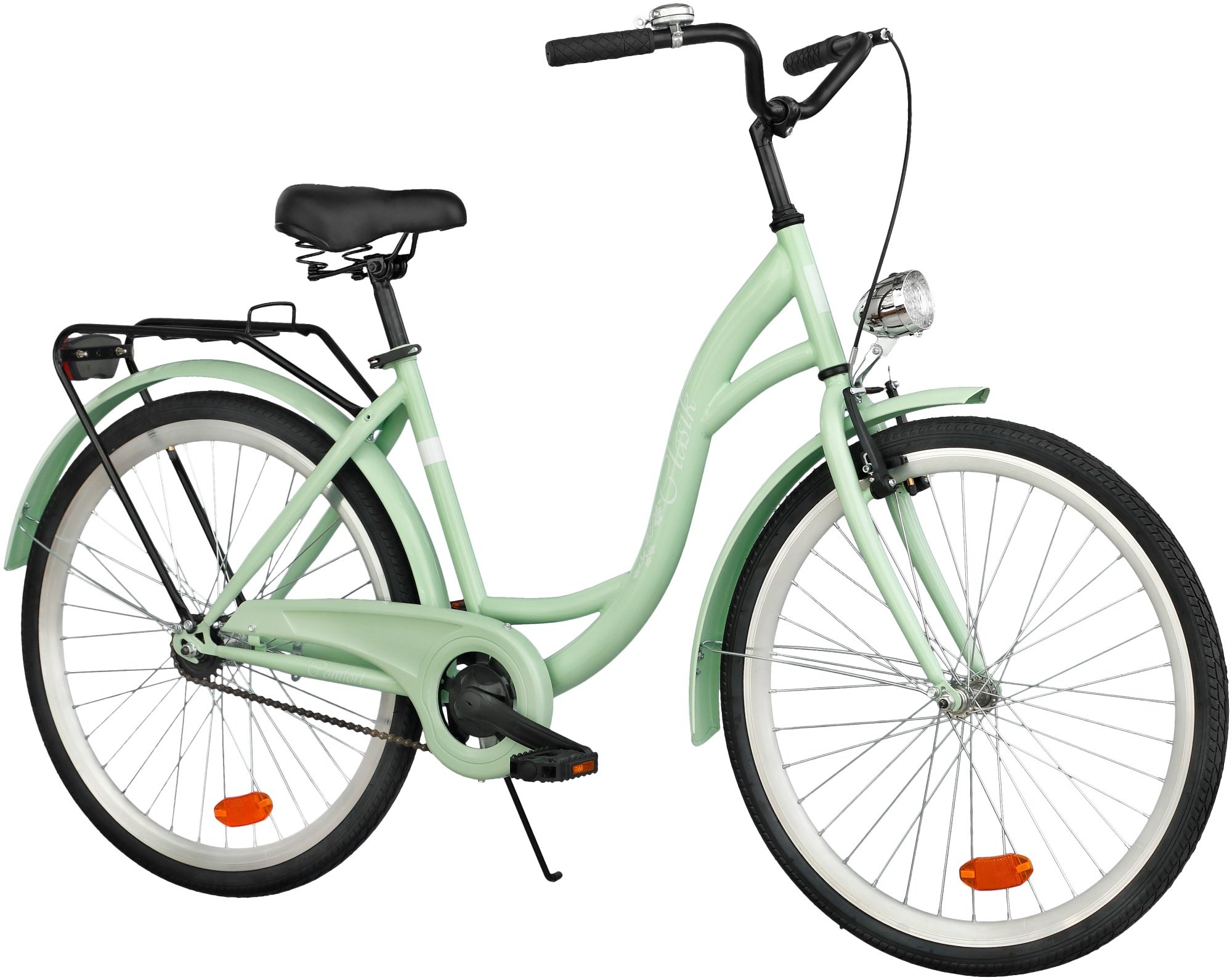 DAWSTAR Retro S1B 26 cali damski Miętowy Rower miejski niskie ceny i