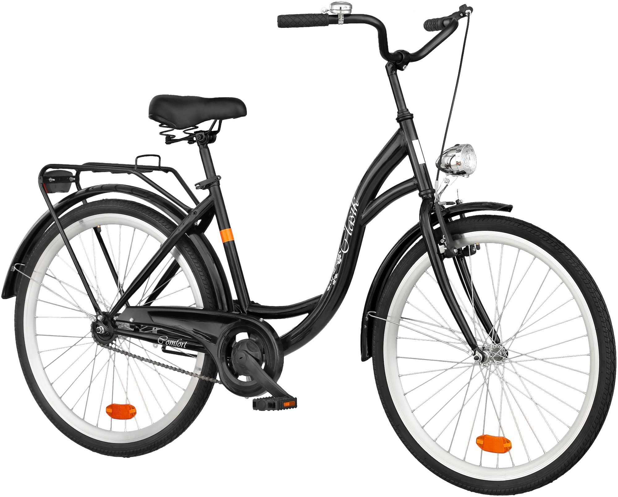 DAWSTAR Retro S1B 26 cali damski Czarny Rower miejski niskie ceny i opinie w Media Expert