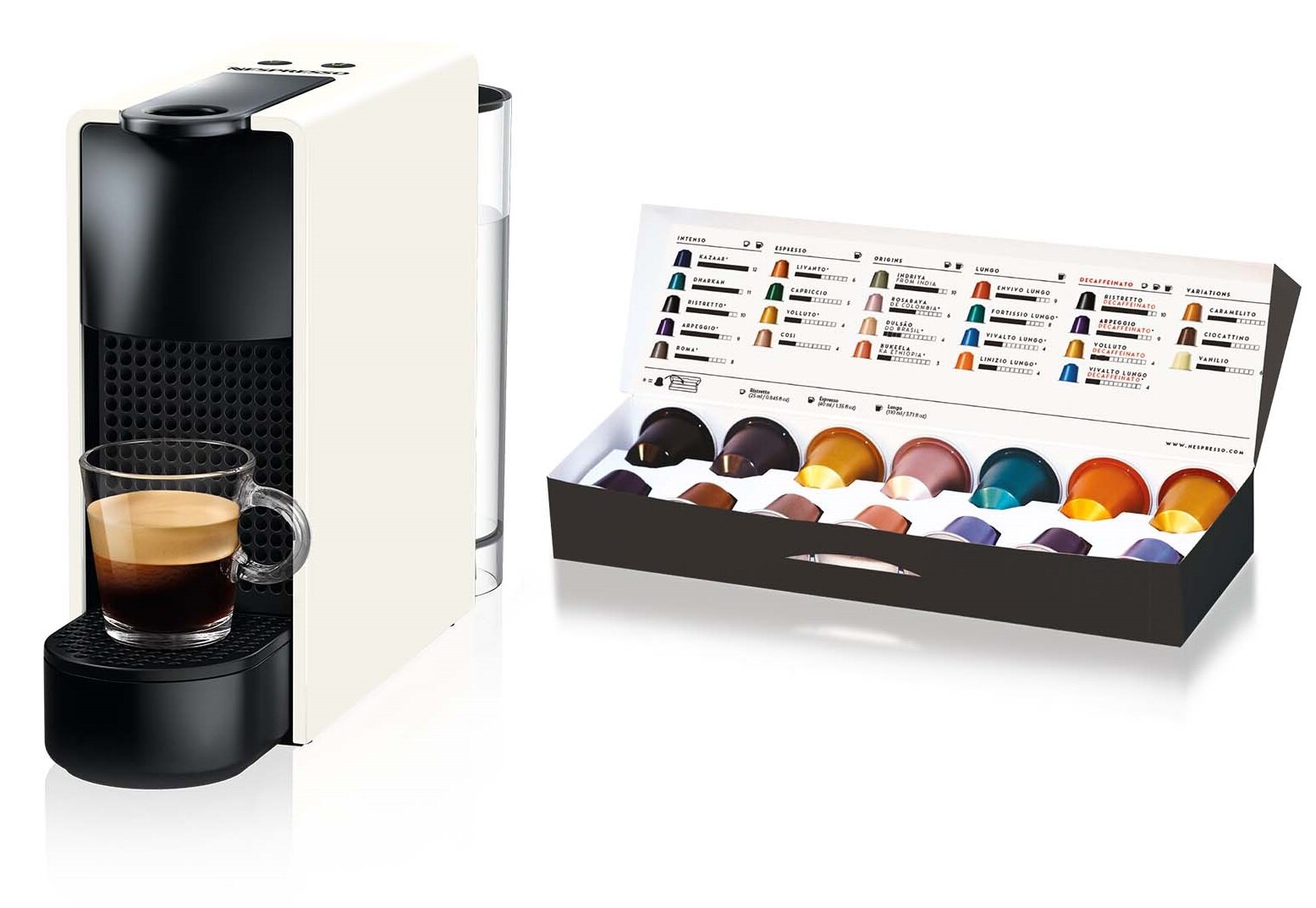 KRUPS Nespresso Essenza Mini XN1101 Biały Ekspres - niskie ceny i opinie w  Media Expert