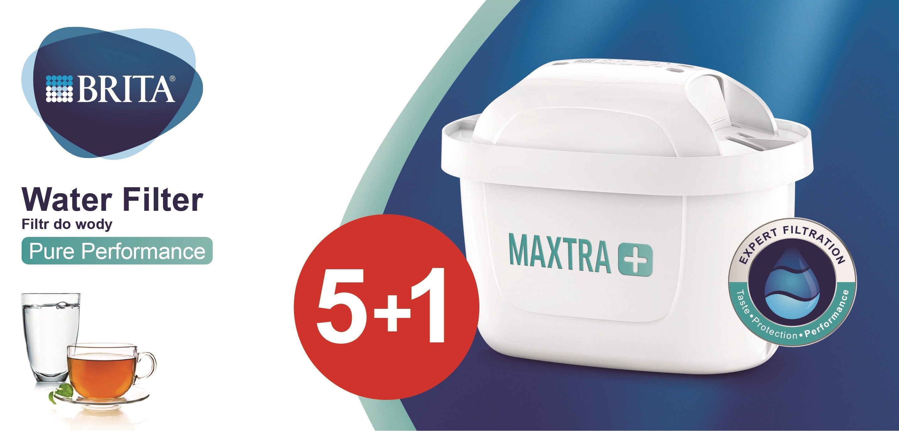 Maxtra Plus Pure Performance (6 szt.) Wkład filtrujący niskie ceny i opinie Media Expert