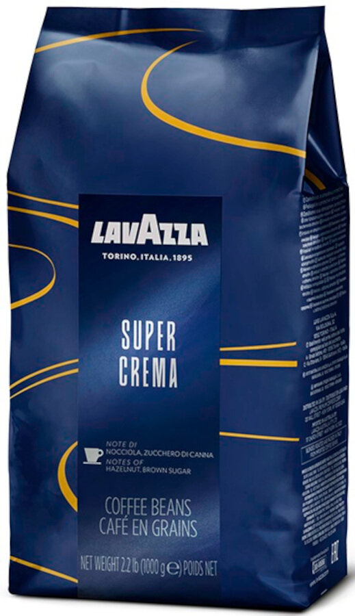 LAVAZZA Super Crema 1 kg Kawa ziarnista niskie ceny i opinie w Media