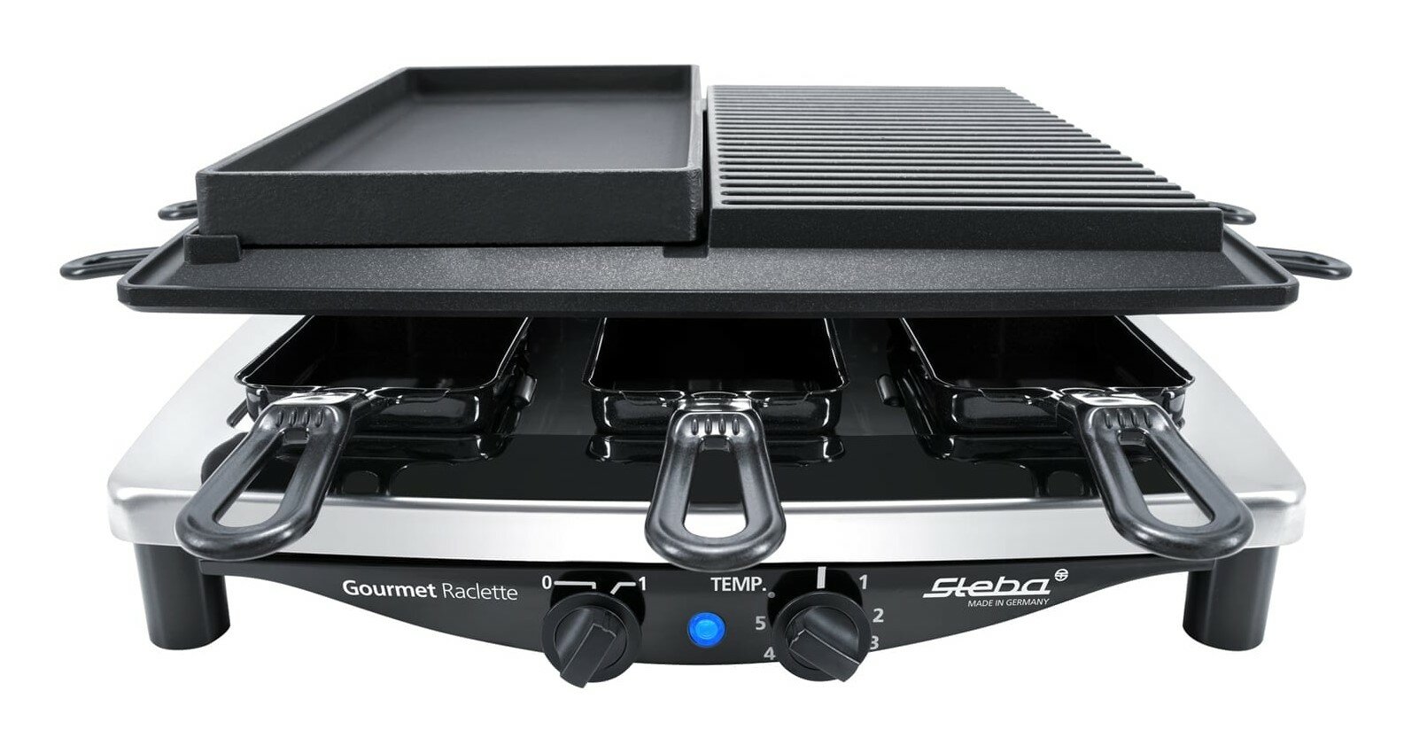 STEBA RC 4 Plus Deluxe Chrome 62.23.00 Grill elektryczny - niskie ceny i  opinie w Media Expert
