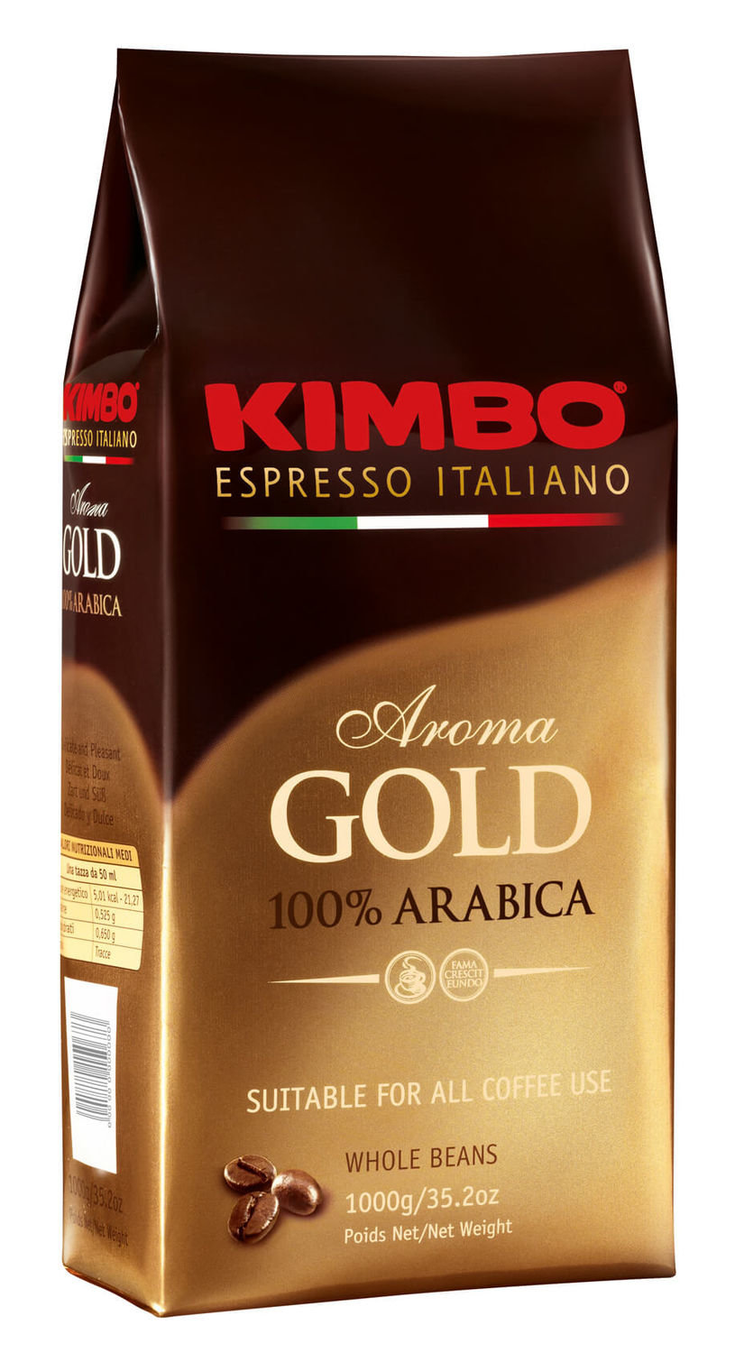 KIMBO Aroma Gold 500g Kawa ziarnista - ceny i opinie w Media Expert