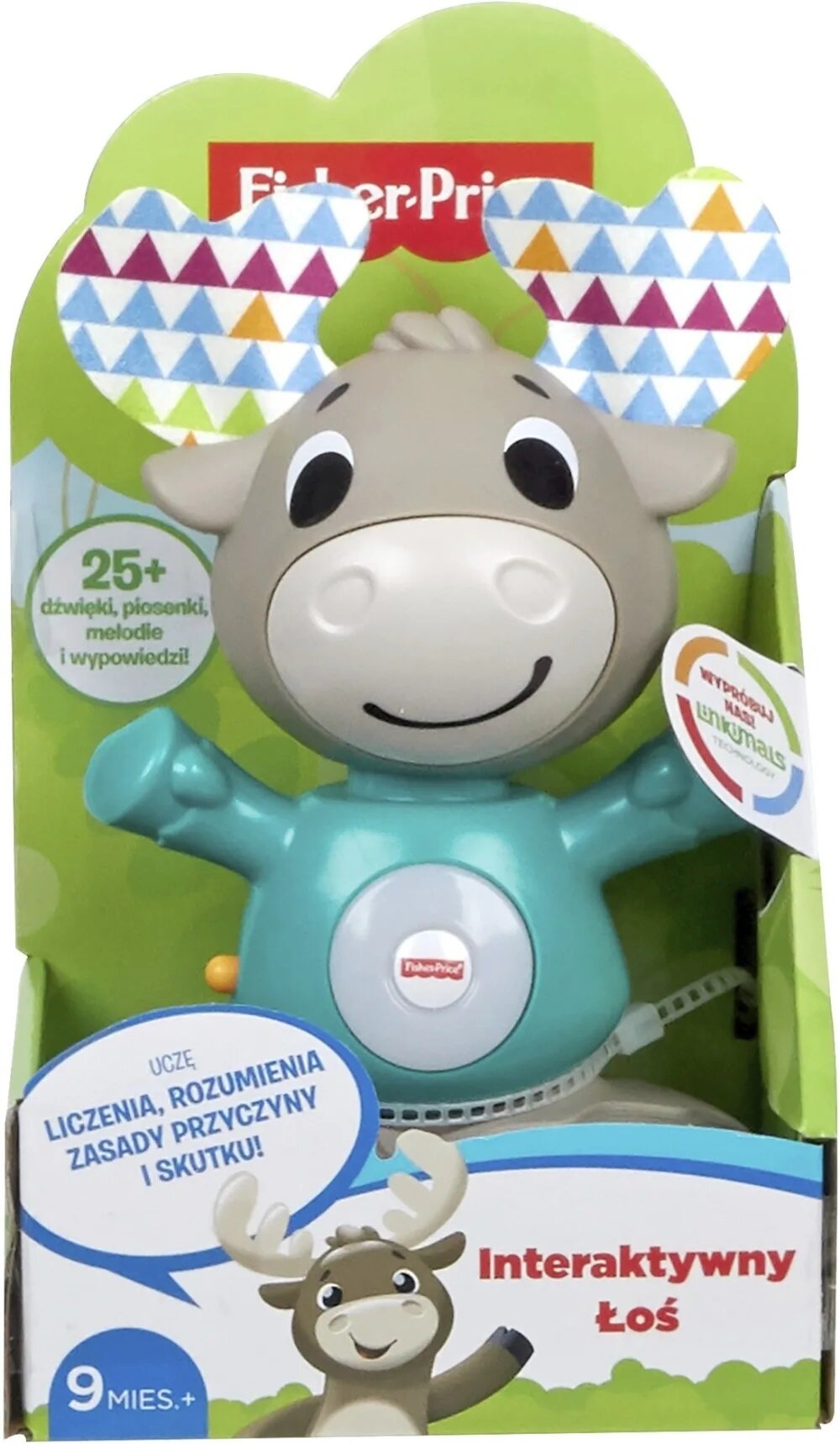 FISHER PRICE Linkimals Łoś GKC34 Zabawka interaktywna - niskie ceny i ...