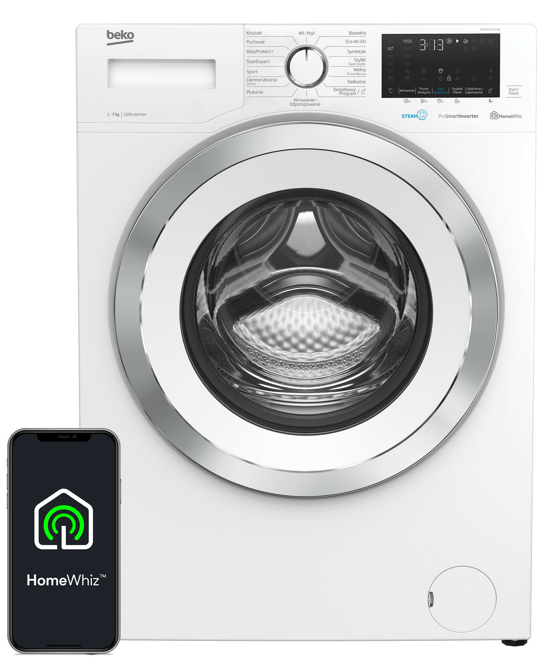 mobile crime Debtor BEKO MWUE7636CWE SteamCure 7kg 1200 obr Pralka - niskie ceny i opinie w Media Expert mobile crime Debtor BEKO MWUE7636CWE SteamCure 7kg 1200 obr Pralka - niskie ceny i opinie w Media Expert