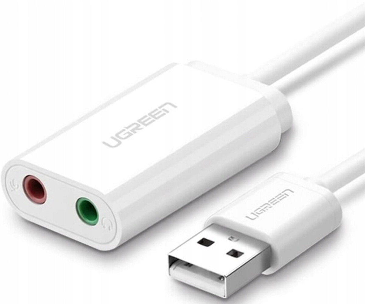 UGREEN 0.15 m Adapter USB Jack 3.5 mm niskie ceny i opinie w Media