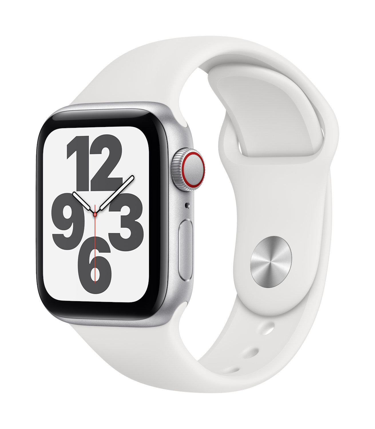 APPLE Watch SE GPS + Cellular 40mm koperta z aluminium (srebrny