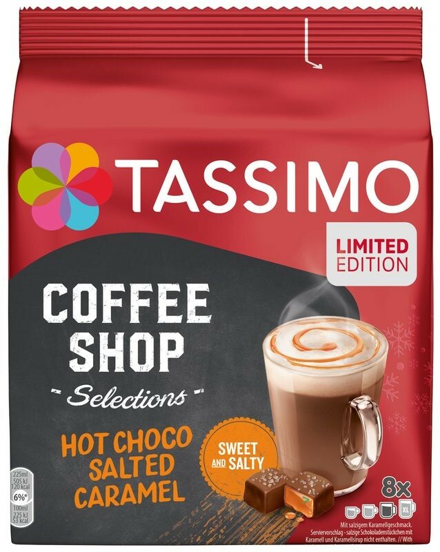 TASSIMO Hot Choco Salted Caramel Kapsuły niskie ceny i opinie w Media