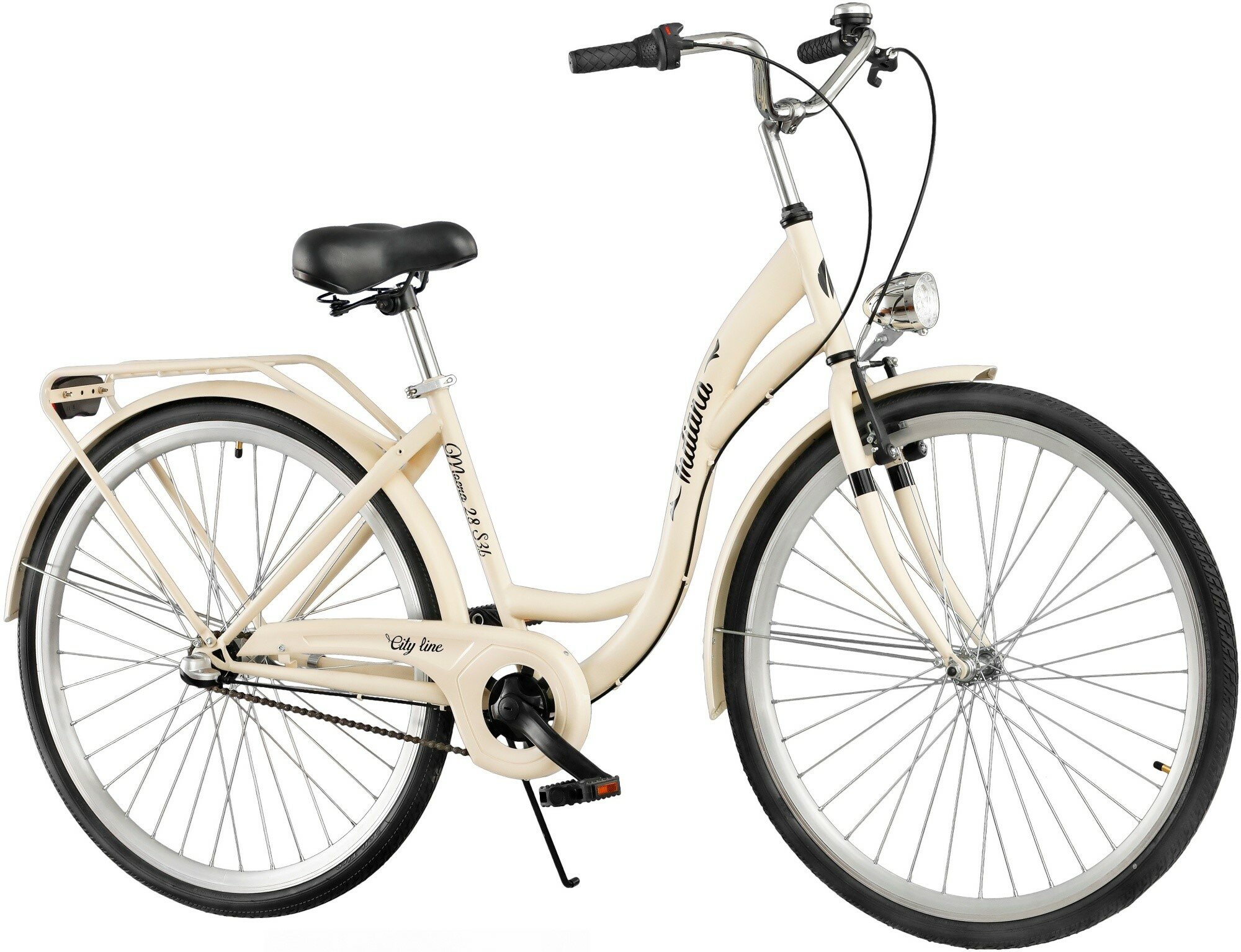 INDIANA Moena S3B 28 cali damski Cappuccino Rower miejski niskie ceny