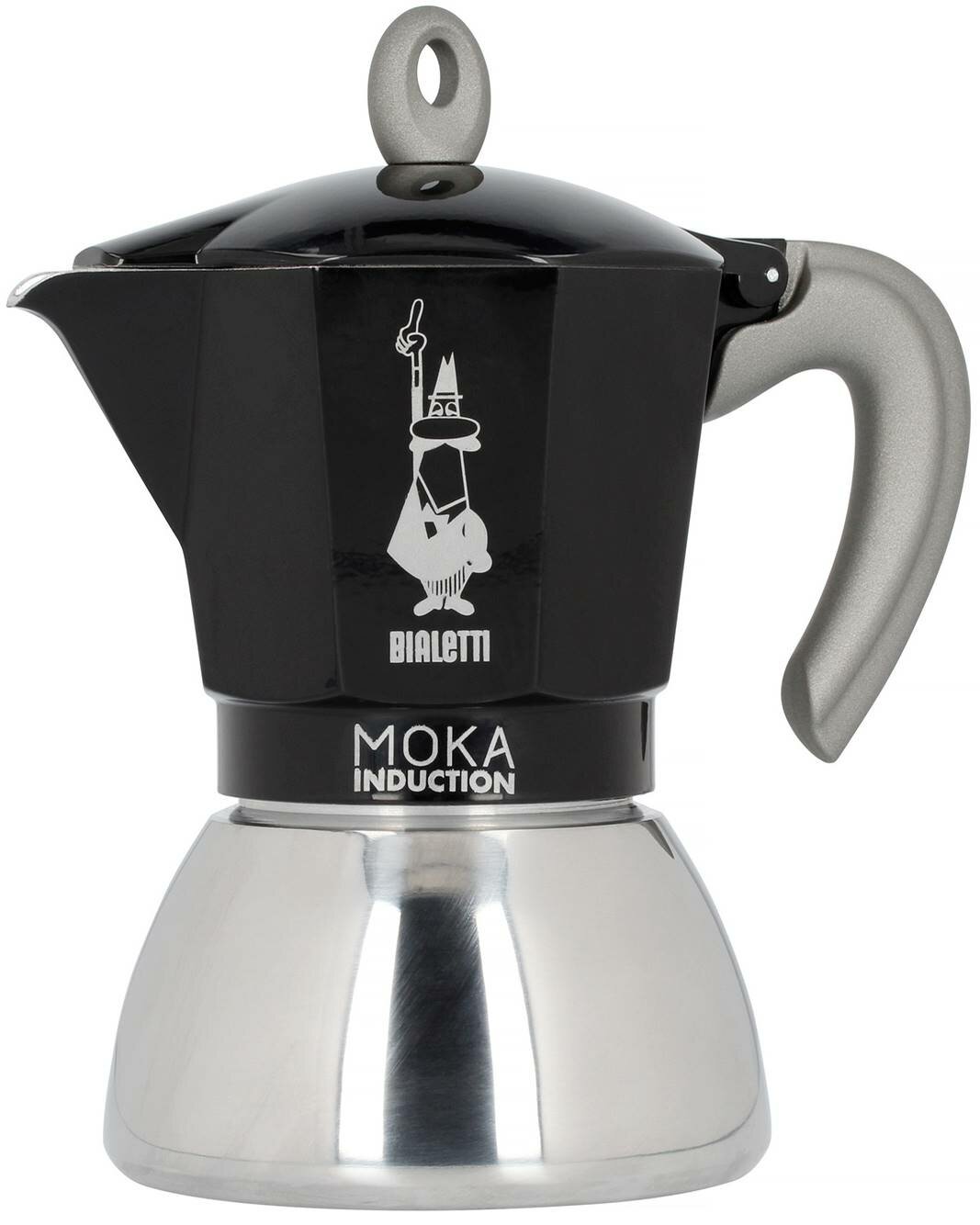 BIALETTI New Moka Induction 6 TZ Czarny Kawiarka niskie ceny i opinie