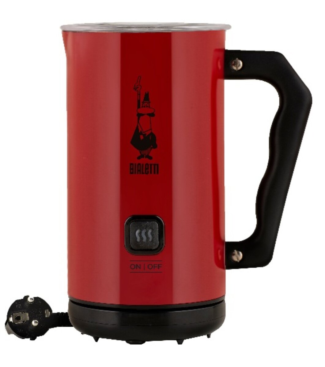 BIALETTI Milk Frother MKF02 Czerwony Spieniacz niskie ceny i opinie w