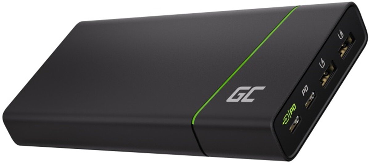 GREEN CELL PowerPlay Ultra 26800 mAh 128W Czarny Powerbank - niskie ceny i  opinie w Media Expert