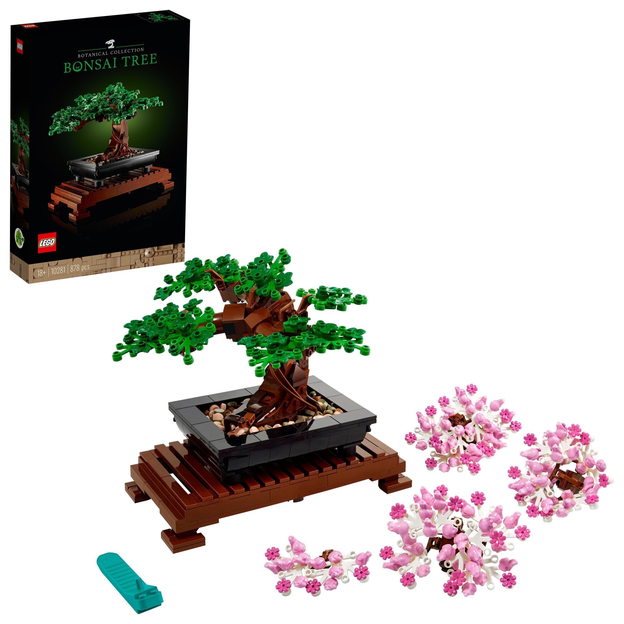 LEGO 10281 ICONS Drzewko bonsai - niskie ceny i opinie w Media Expert