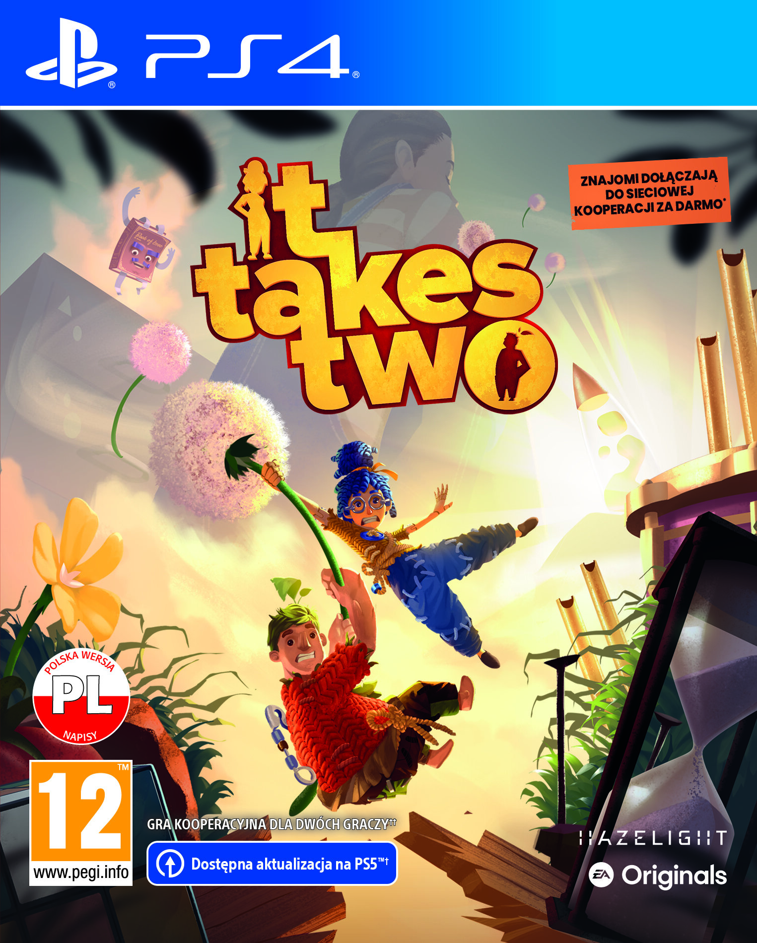 It Takes Two Gra na PS4 (Kompatybilna z PS5) - Dobra cena, Opinie