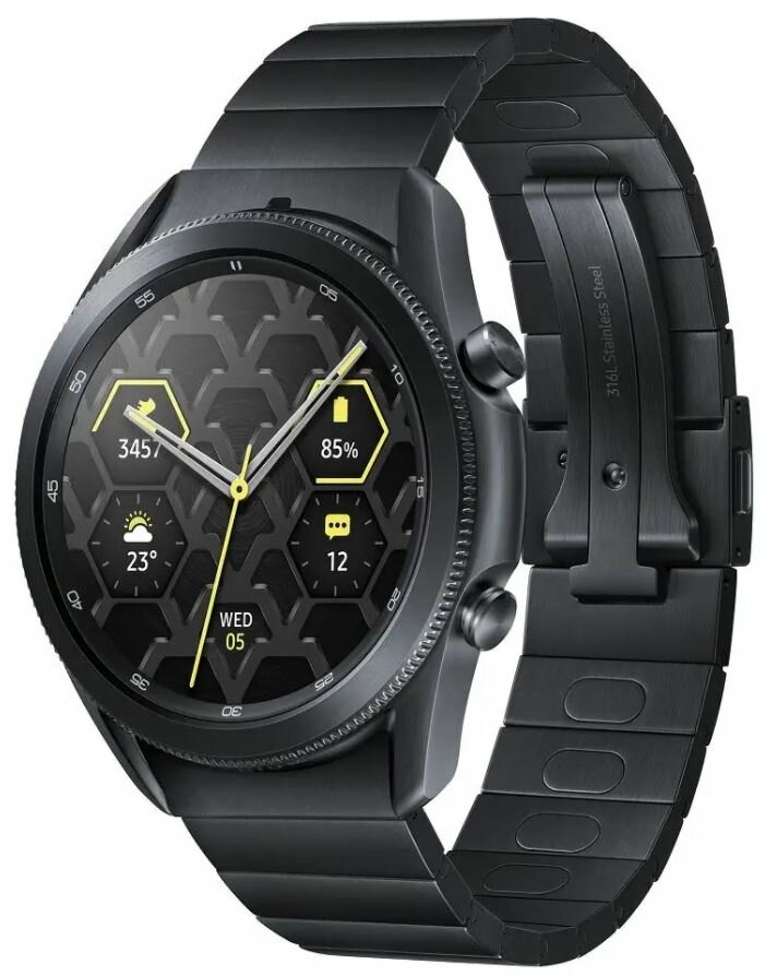 SAMSUNG Galaxy Watch 3 SMR840N 45mm Tytanowy Smartwatch niskie ceny