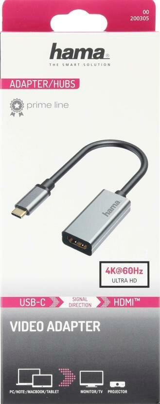Hama adapter clearance usb c hdmi