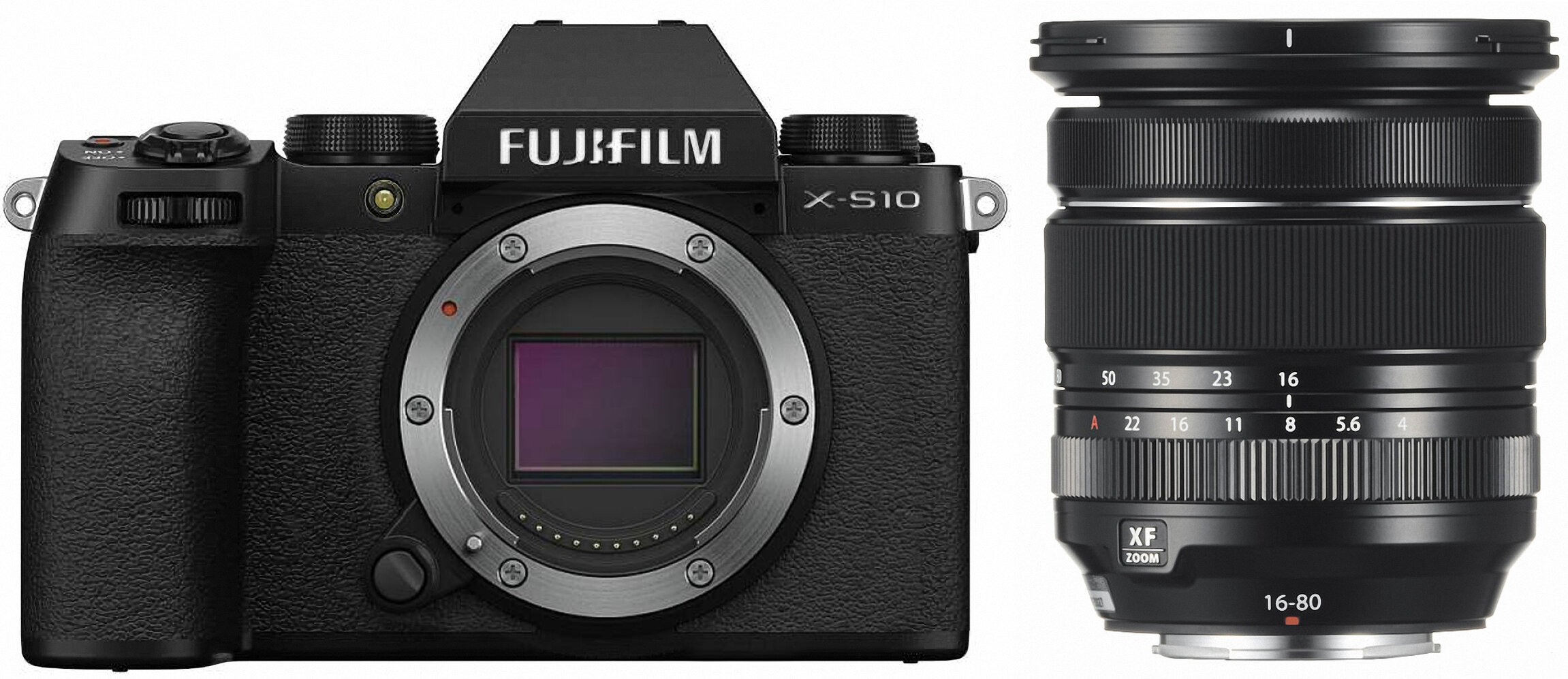 FUJIFILM XS10 Czarny + Obiektyw XF 1680mm Kit Aparat niskie ceny i