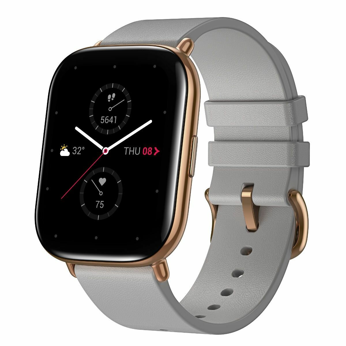 AMAZFIT Zepp E Square Szarozłoty Smartwatch niskie ceny i opinie w