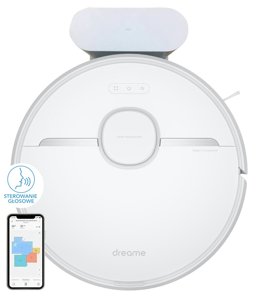 DREAME Vacuum D9 Robot sprzątający - niskie ceny i opinie w Media Expert