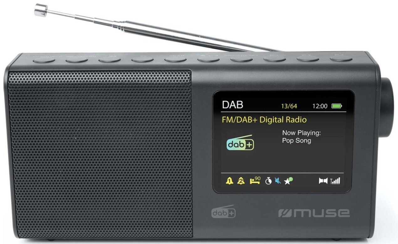 MUSE M117 DB Czarny Radio niskie ceny i opinie w Media Expert