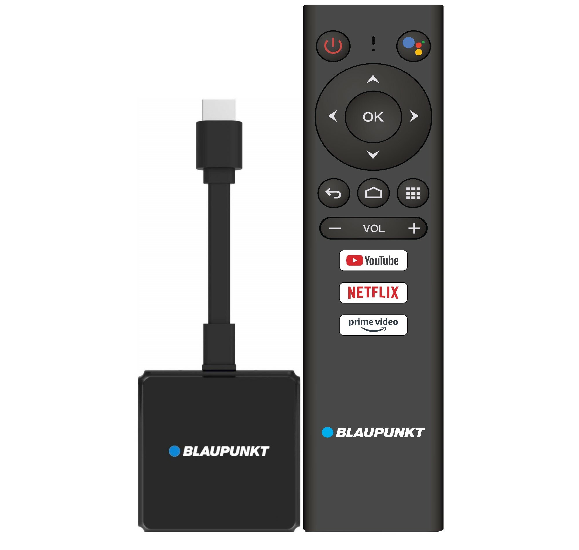 BLAUPUNKT Android TV Stick AStream Odtwarzacz multimedialny 4K niskie ceny i opinie w Media