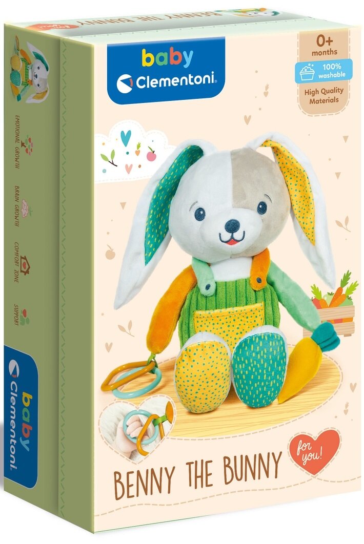 CLEMENTONI Baby Mój Przyjaciel Królik C17477 Maskotka - niskie ceny i ...