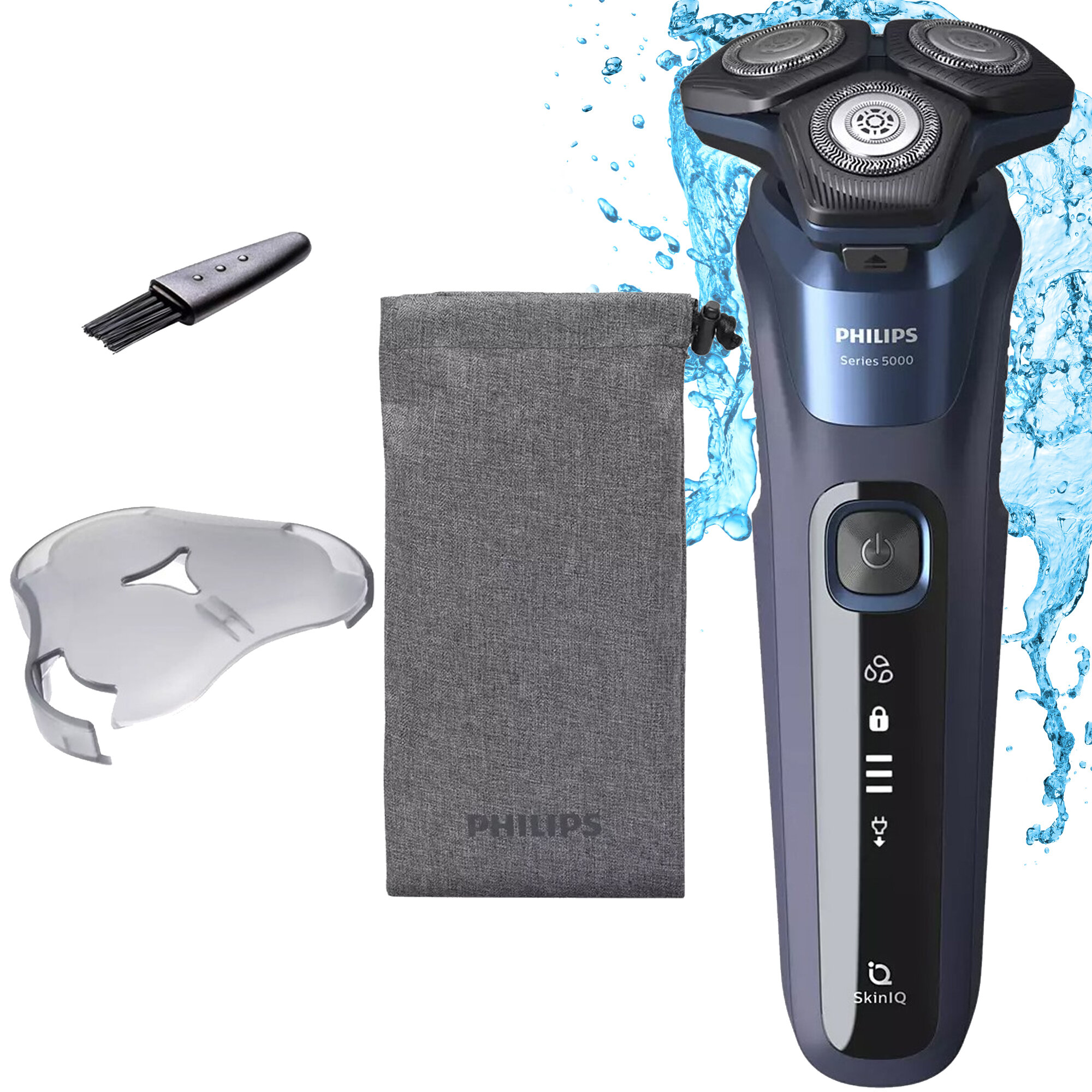 PHILIPS Seria 5000 S5585/10 SkinIQ Golarka - niskie ceny i opinie w ...