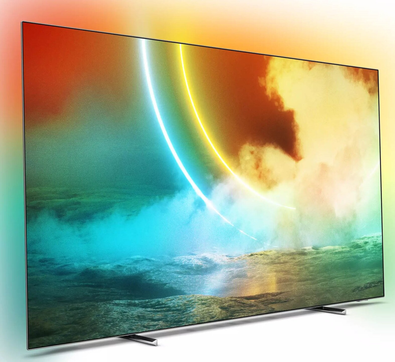 PHILIPS 55OLED705 55" OLED 4K 120Hz Android TV Ambilight x3 Dolby Atmos ...