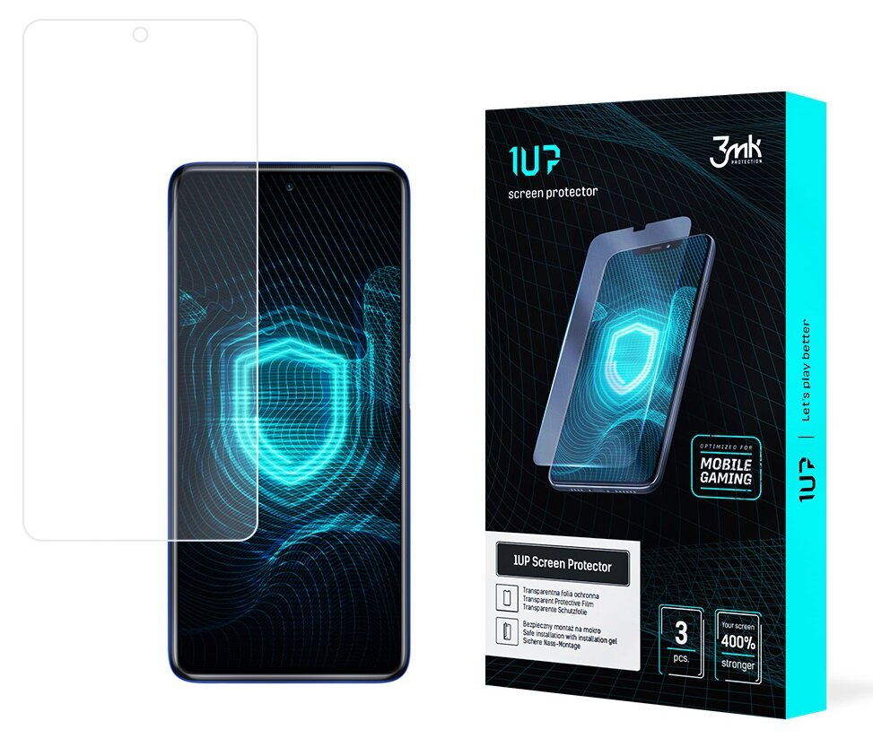 1UP Screen Protector do Xiaomi Poco X3 Pro (3 szt.) Folia ochronna - niskie  ceny i opinie w Media Expert