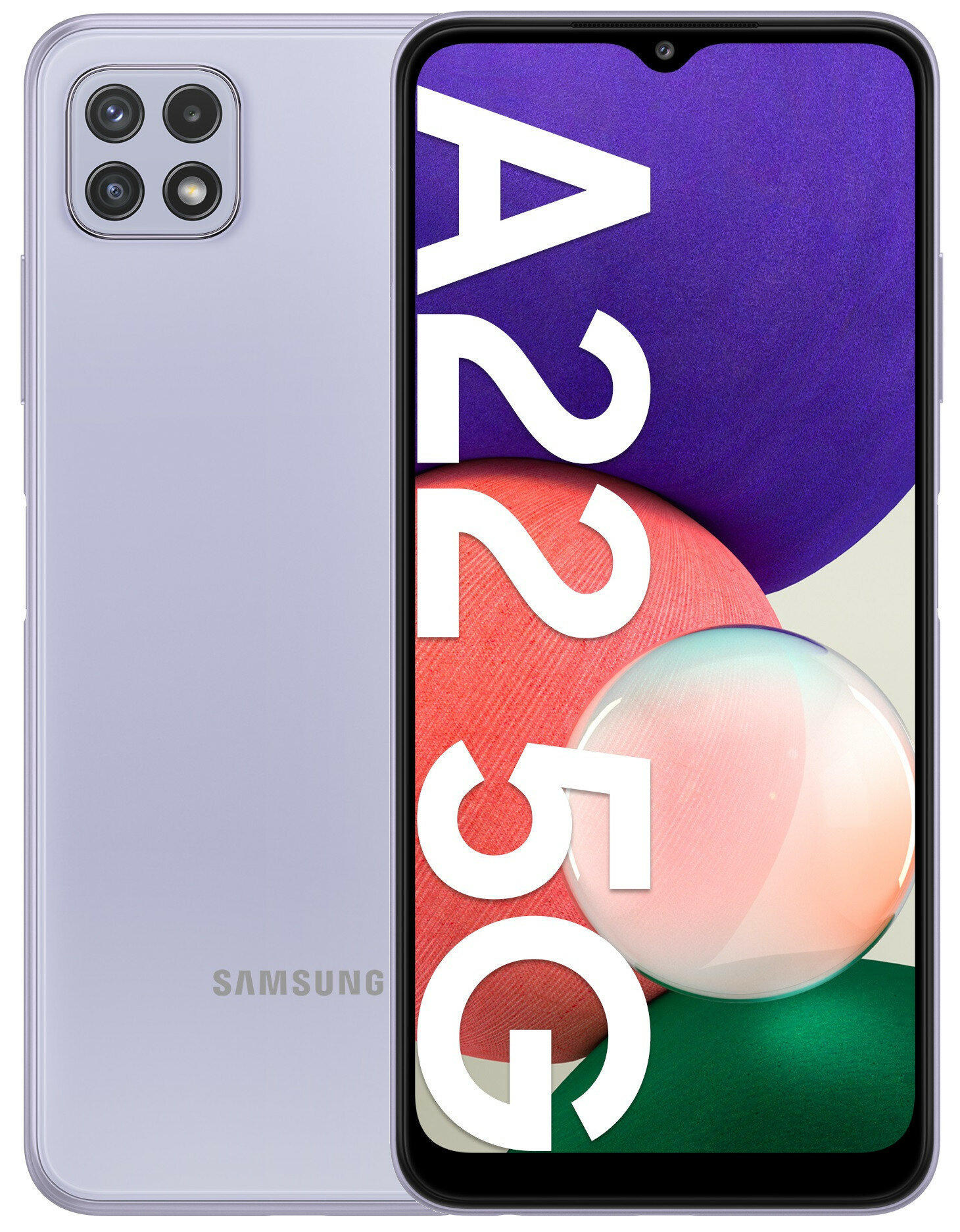 SAMSUNG Galaxy A22 4/128GB 5G 6.6" 90Hz Fioletowy SM-A226 Smartfon ...