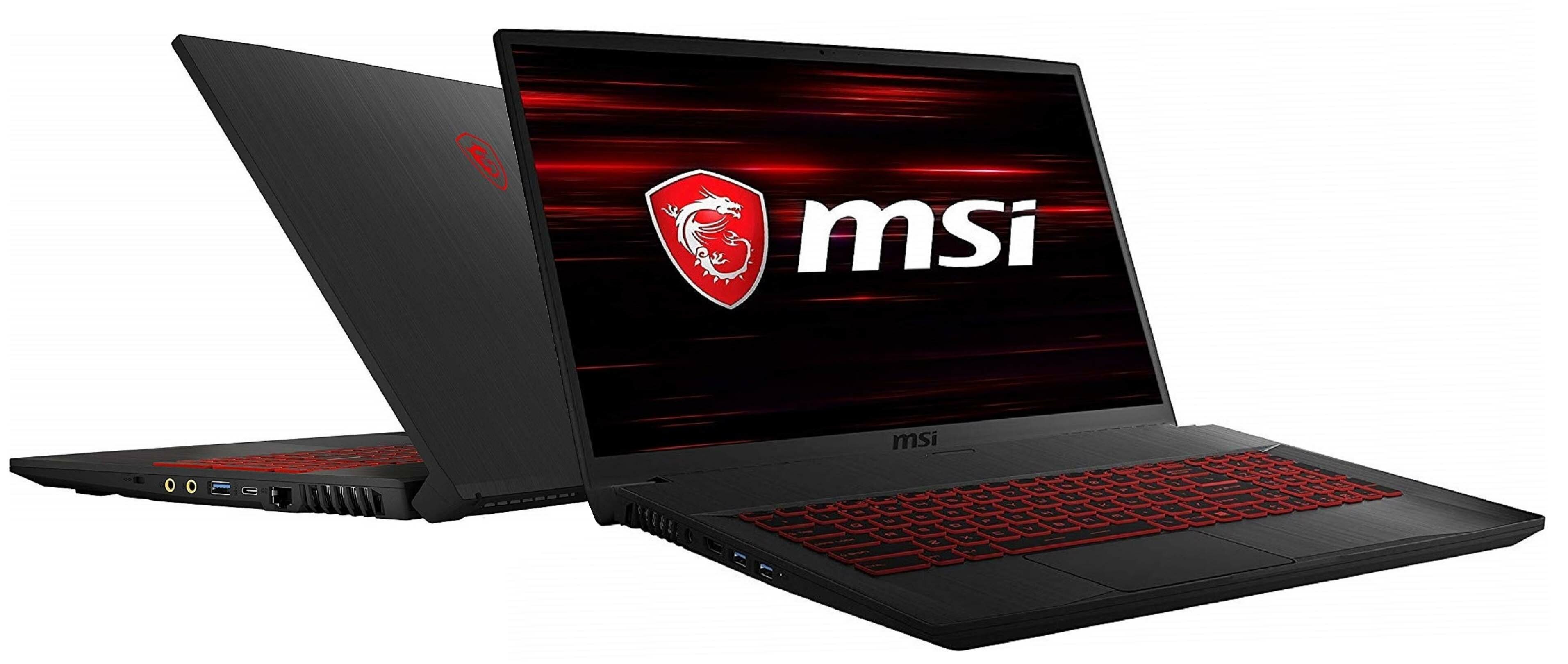 MSI GF75 Thin 10UEk 17.3" IPS 144Hz i7-10750H 8GB RAM 512GB SSD GeForce ...