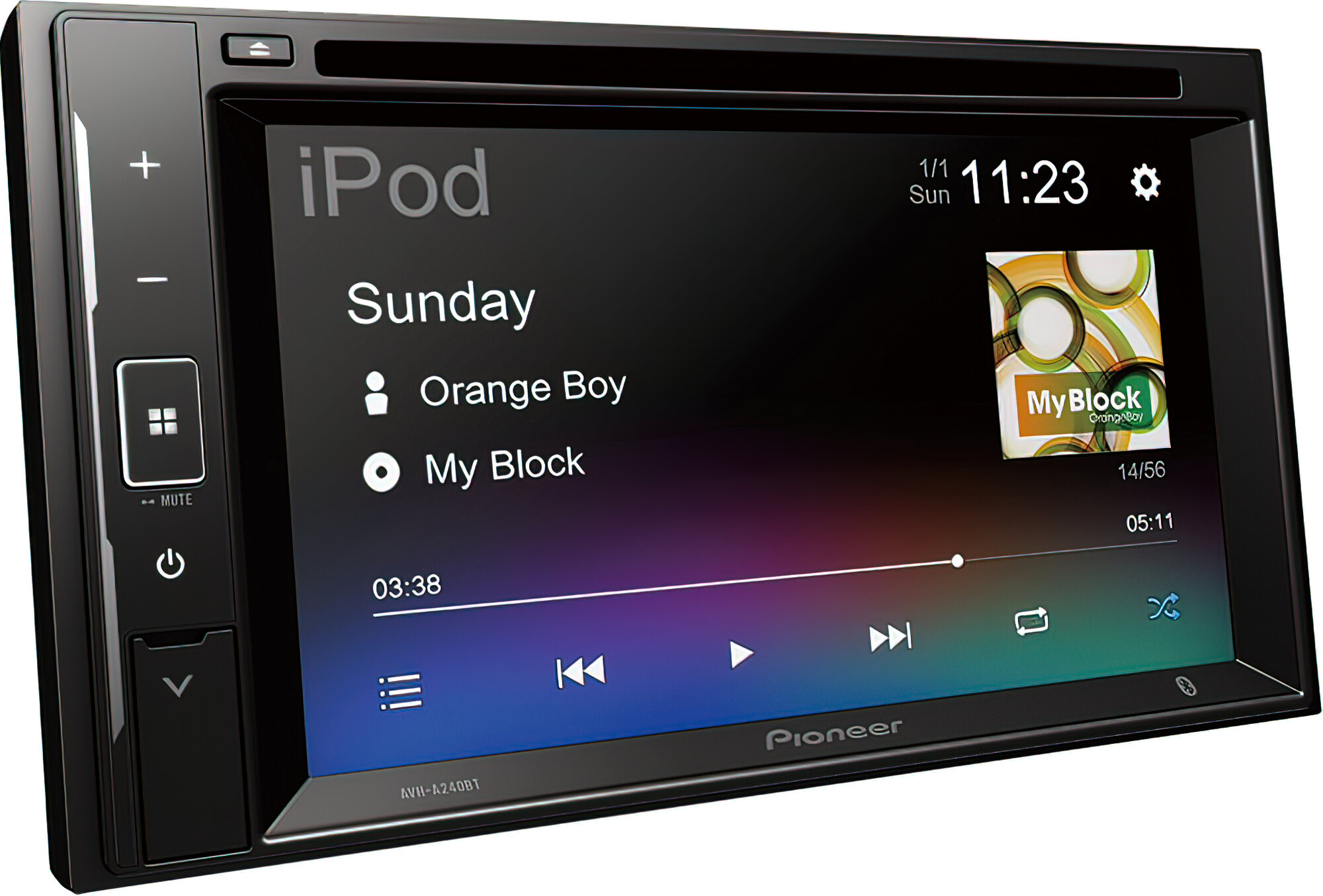 PIONEER AVH-A240BT Radio samochodowe - niskie ceny i opinie w Media Expert