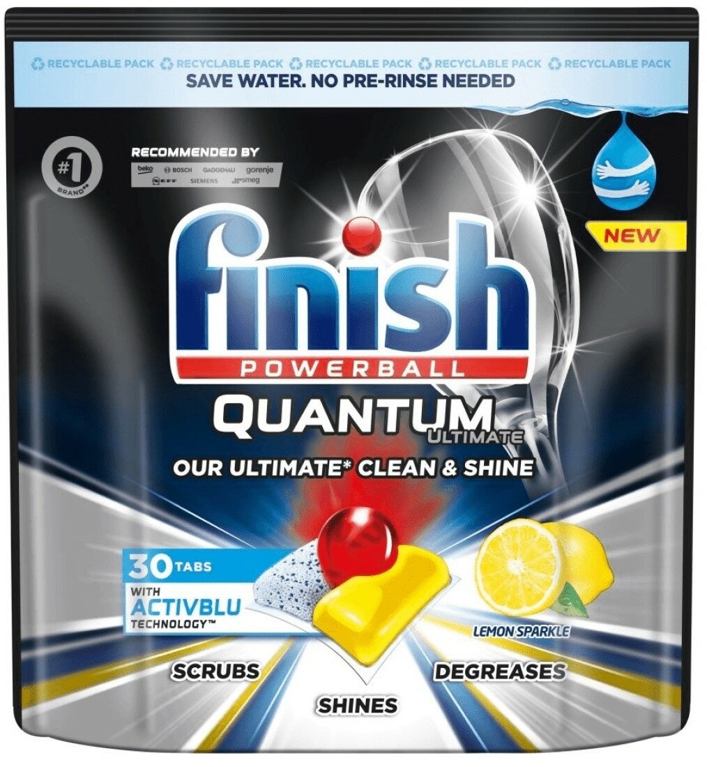 FINISH Quantum Ultimate 30 szt. Kapsułki do zmywarek niskie ceny i