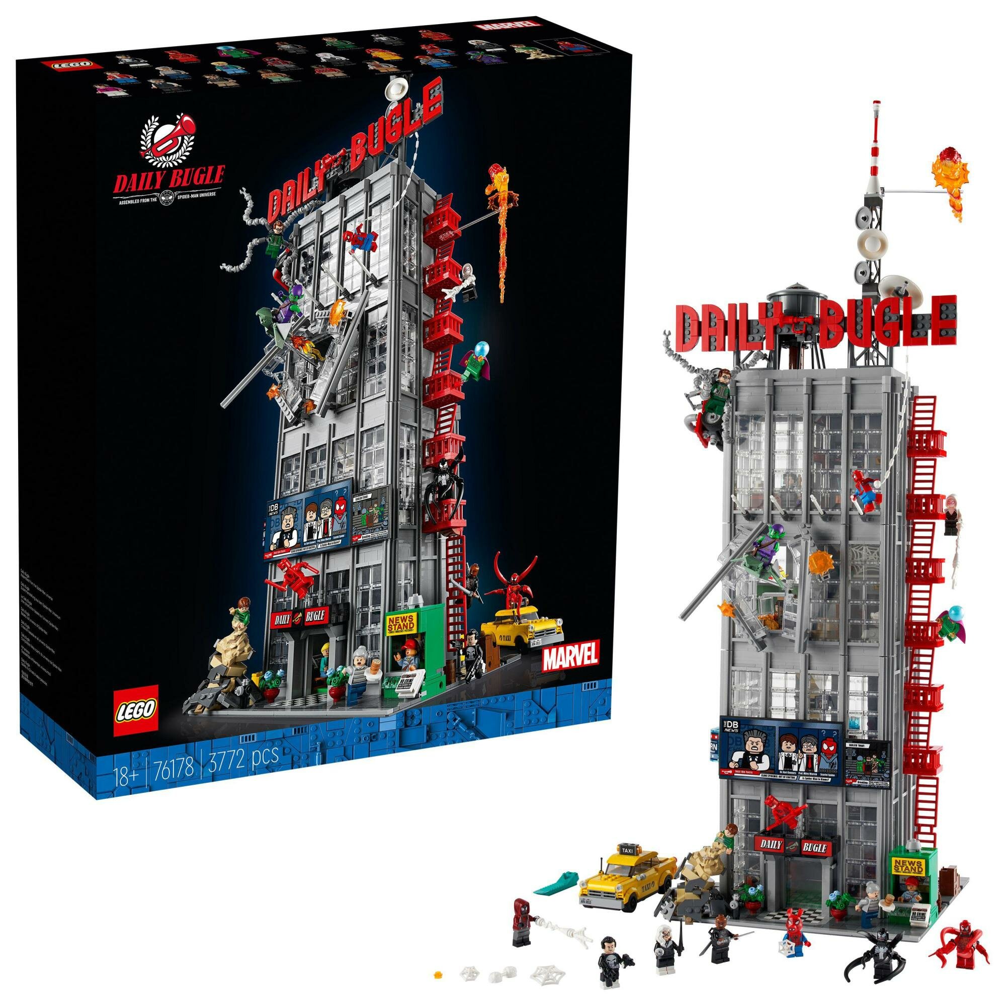 LEGO Marvel Daily Bugle 76178 niskie ceny i opinie w Media Expert