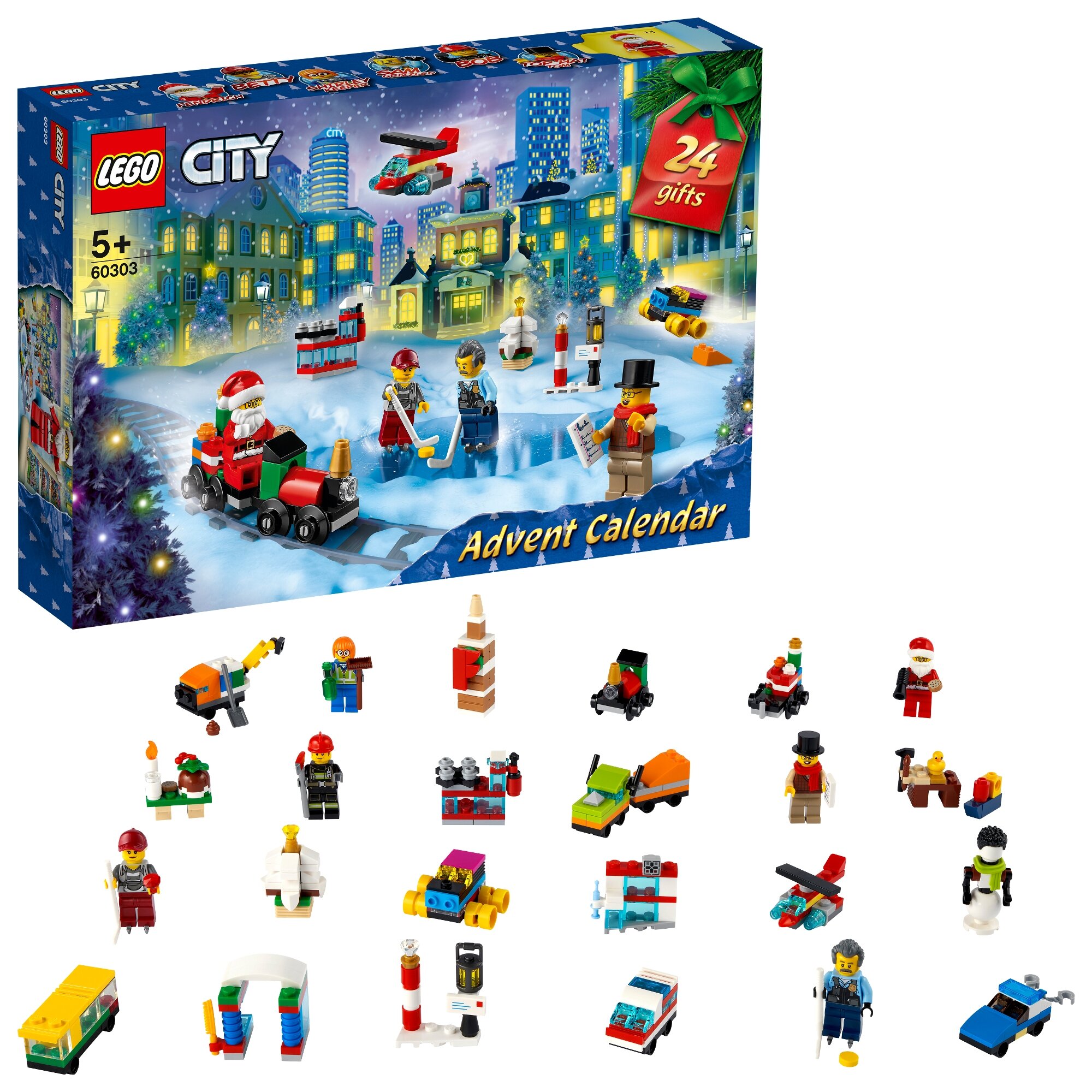 LEGO City Kalendarz adwentowy 60303 niskie ceny i opinie w Media Expert
