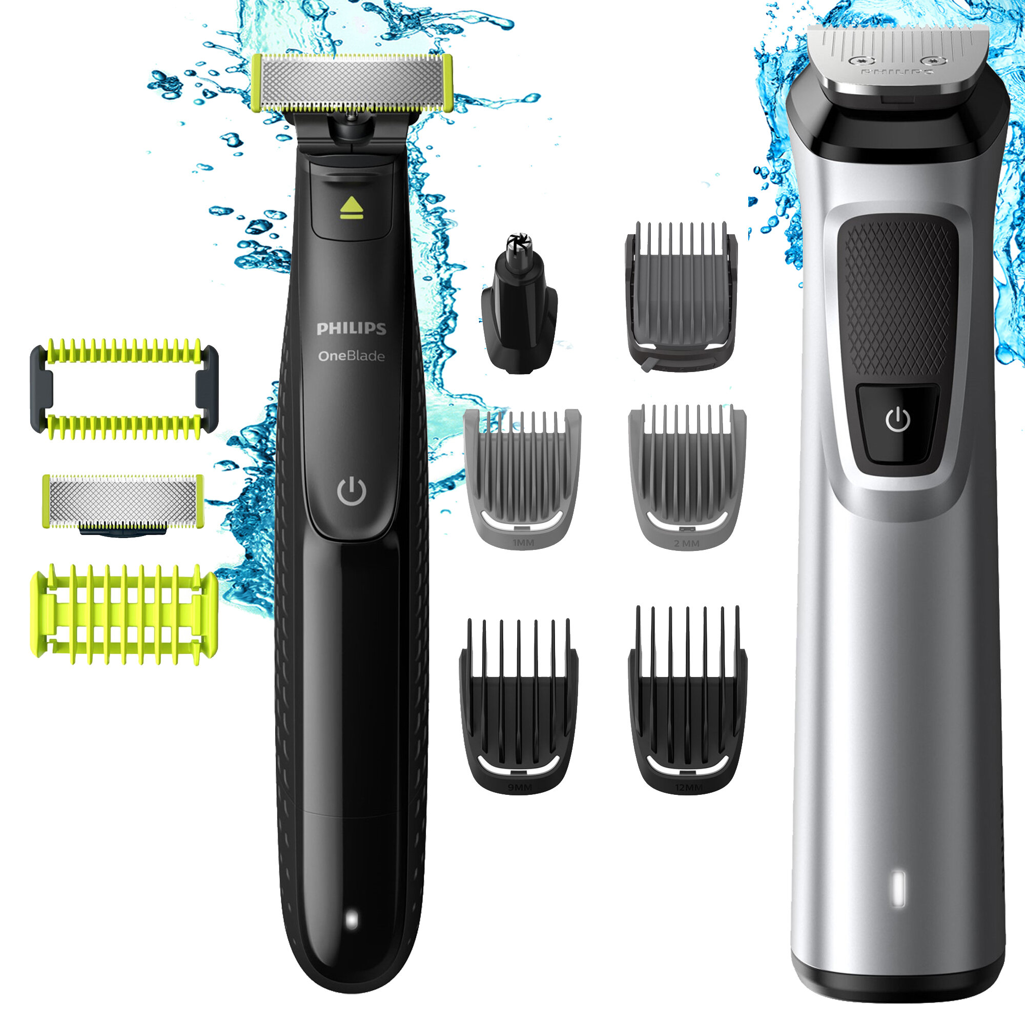 PHILIPS Multigroom + Oneblade MG9710/90 Zestaw - niskie ceny i opinie w ...