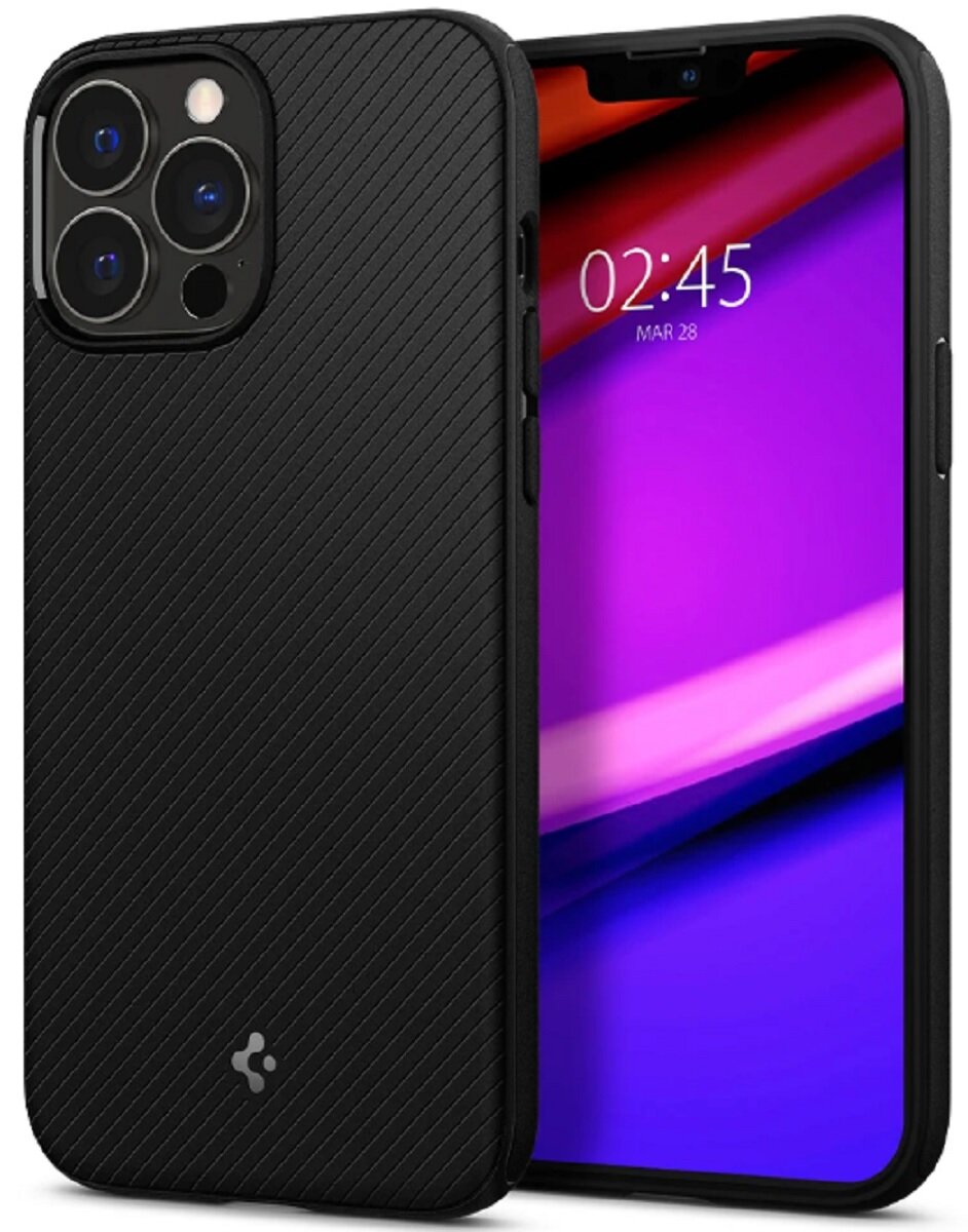 SPIGEN Mag Armor Magsafe do Apple iPhone 13 Pro Max Czarny Etui